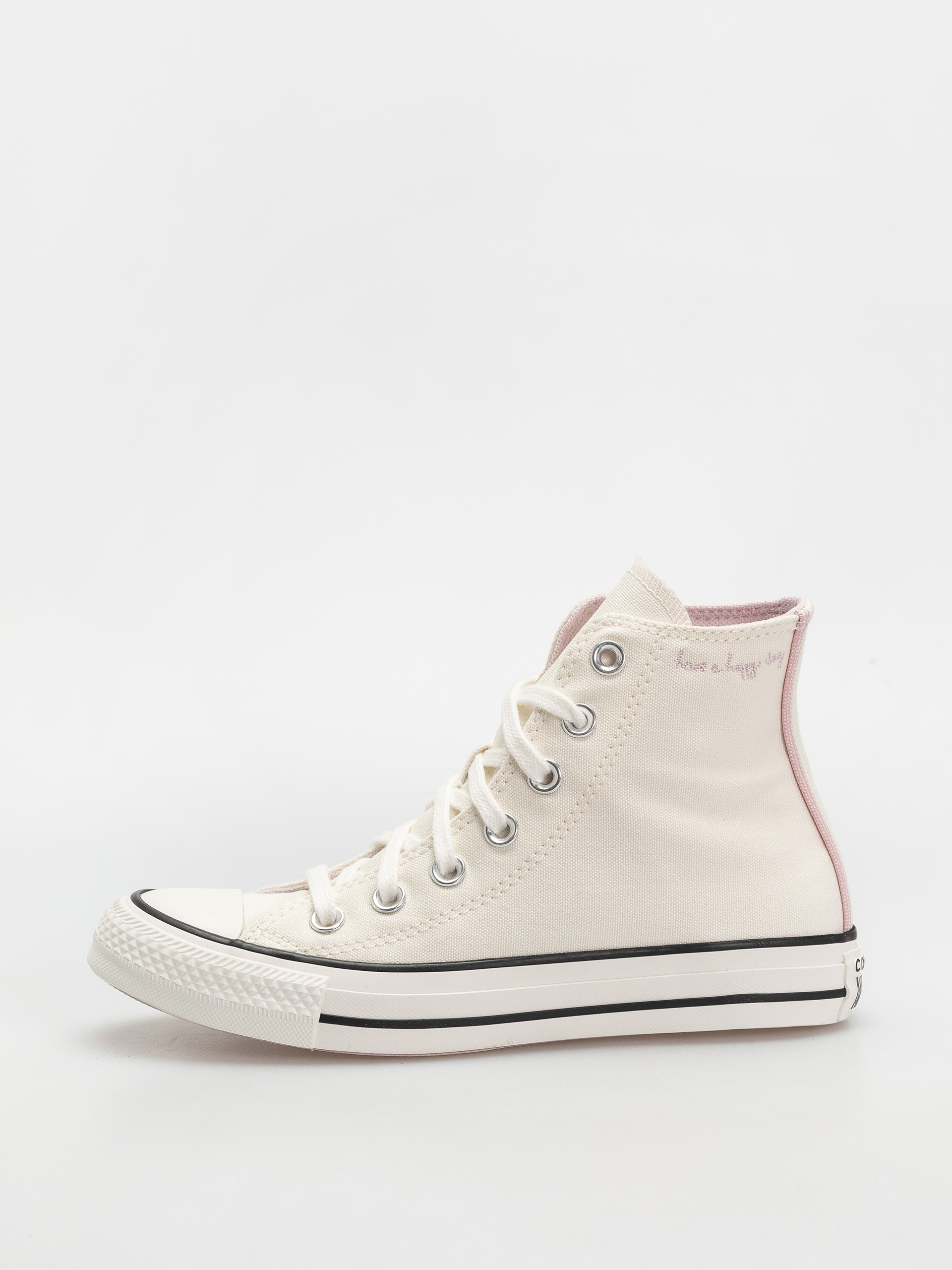 Teniși Converse Chuck Taylor All Star Hi Wmn (egret/summit pink/black)