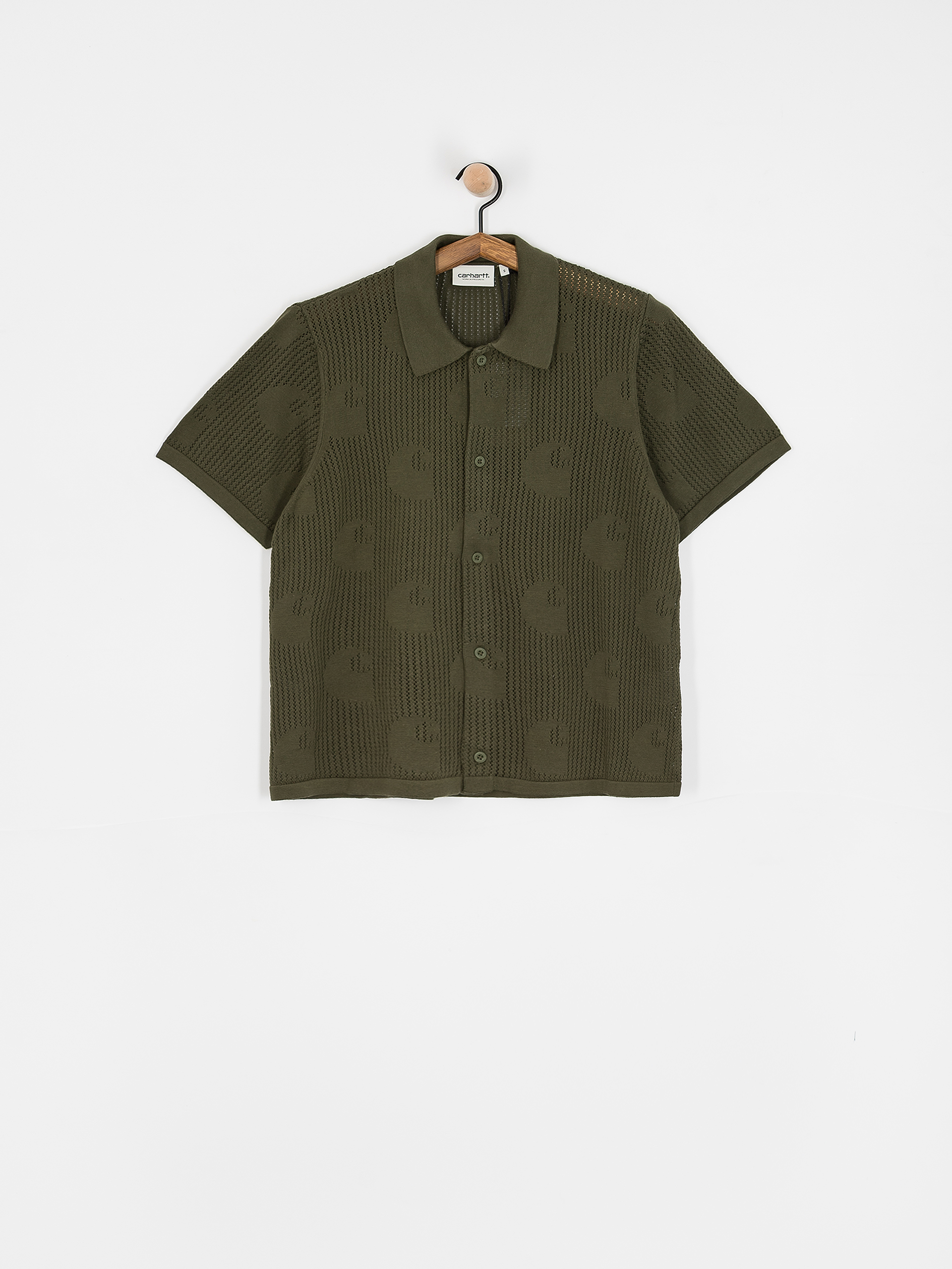 Cămașă Carhartt WIP Temple Knit Wmn (dollar green)