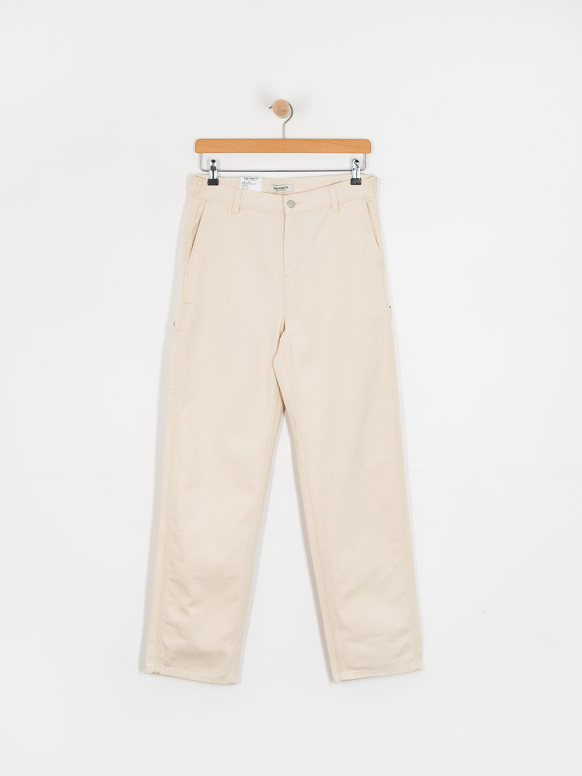 Pantaloni Carhartt WIP Drewe Wmn (natural)