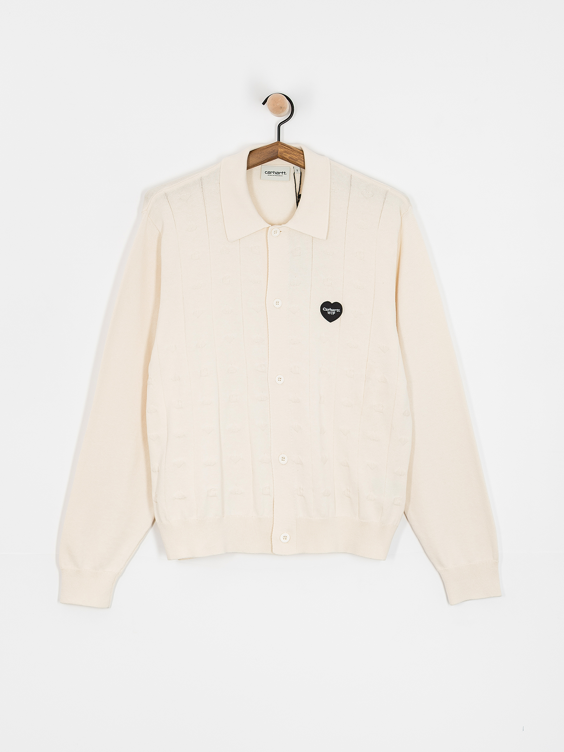 Pulover Carhartt WIP Drewe Cardigan Wmn (natural)