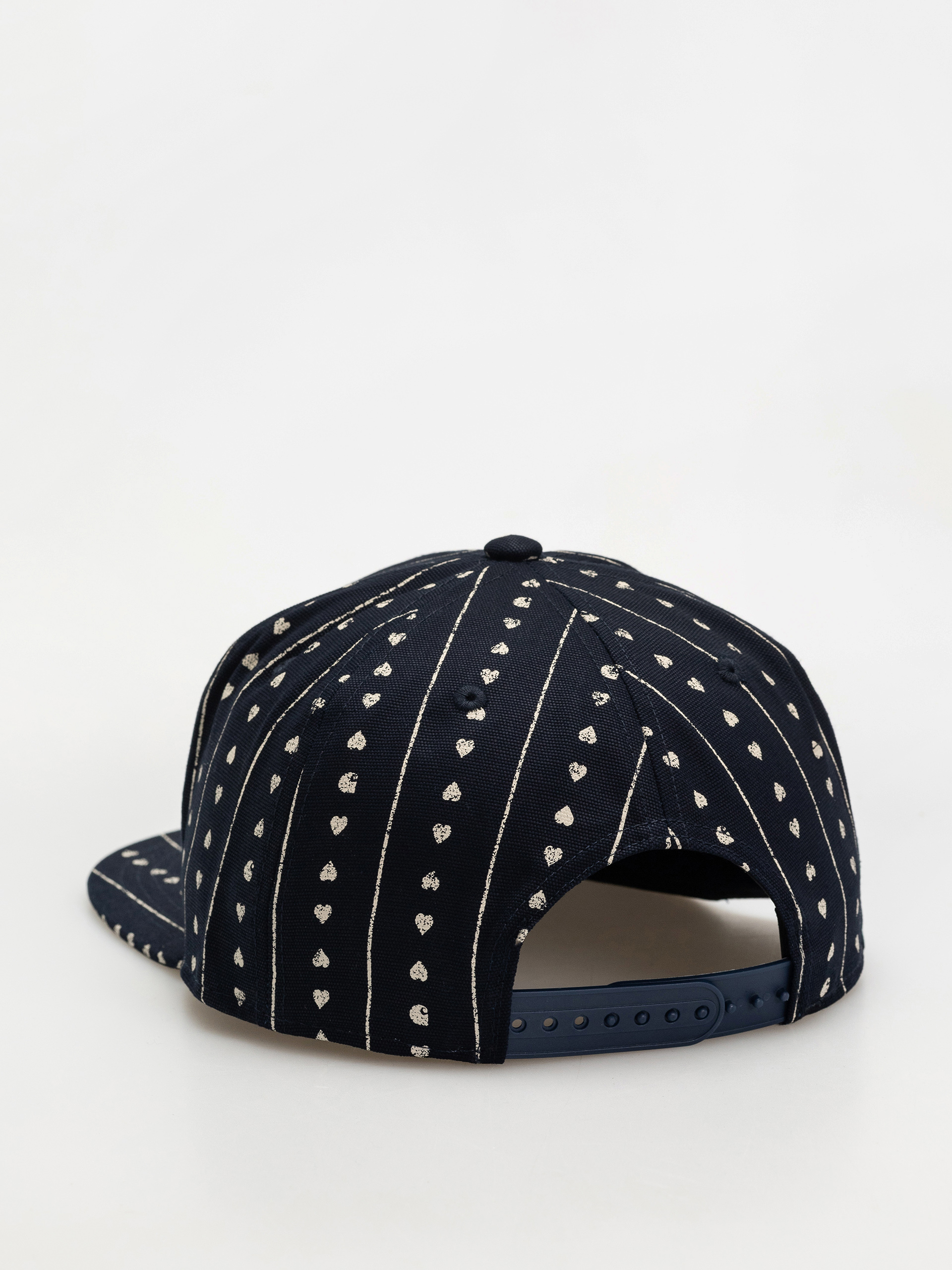 Șapcă Carhartt WIP Drewe (heart c pinstripe/ink/natural/dark navy)