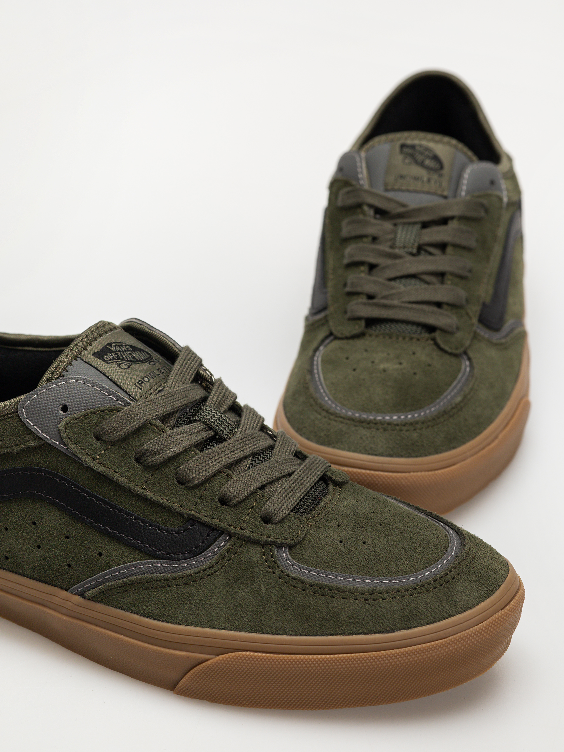 Pantofi Vans Skate Rowley (green/gum)