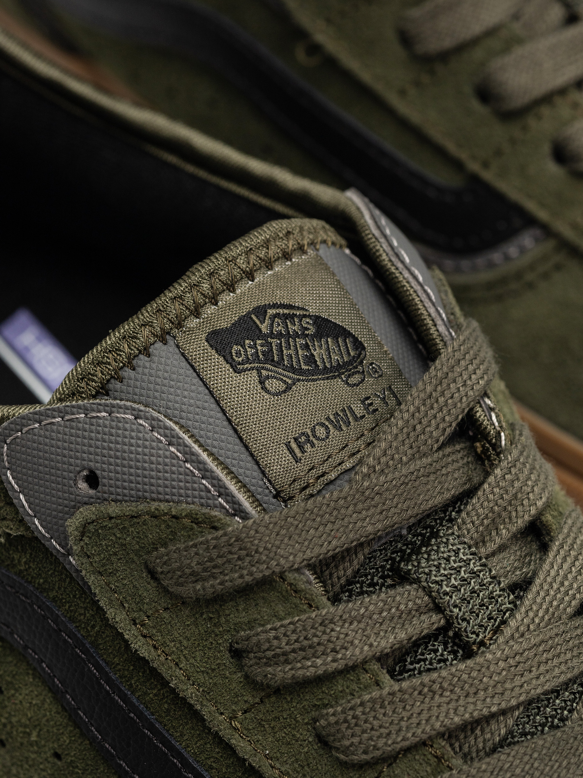 Pantofi Vans Skate Rowley (green/gum)