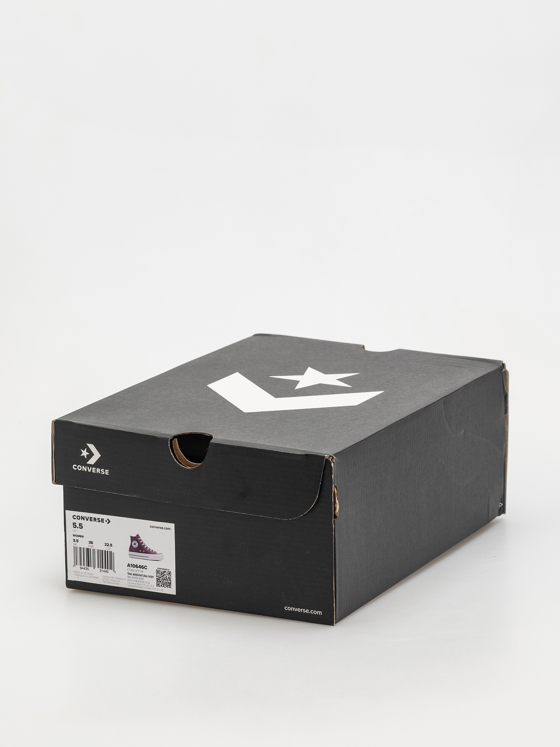 Teniși Converse Chuck Taylor All Star Lift Hi Wmn (trail mixed/natural ivory)