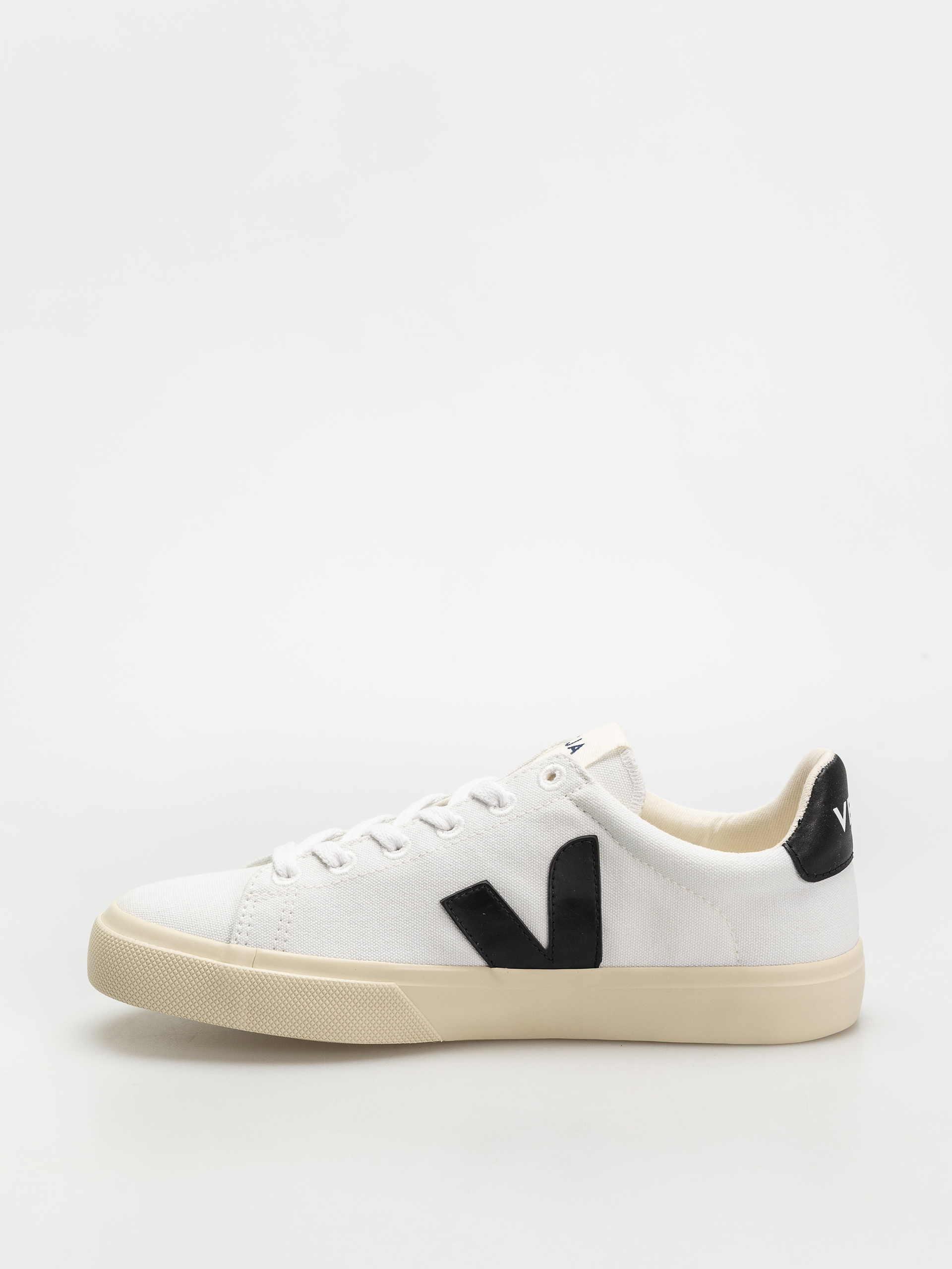 Pantofi Veja Campo Canvas Wmn (white black)