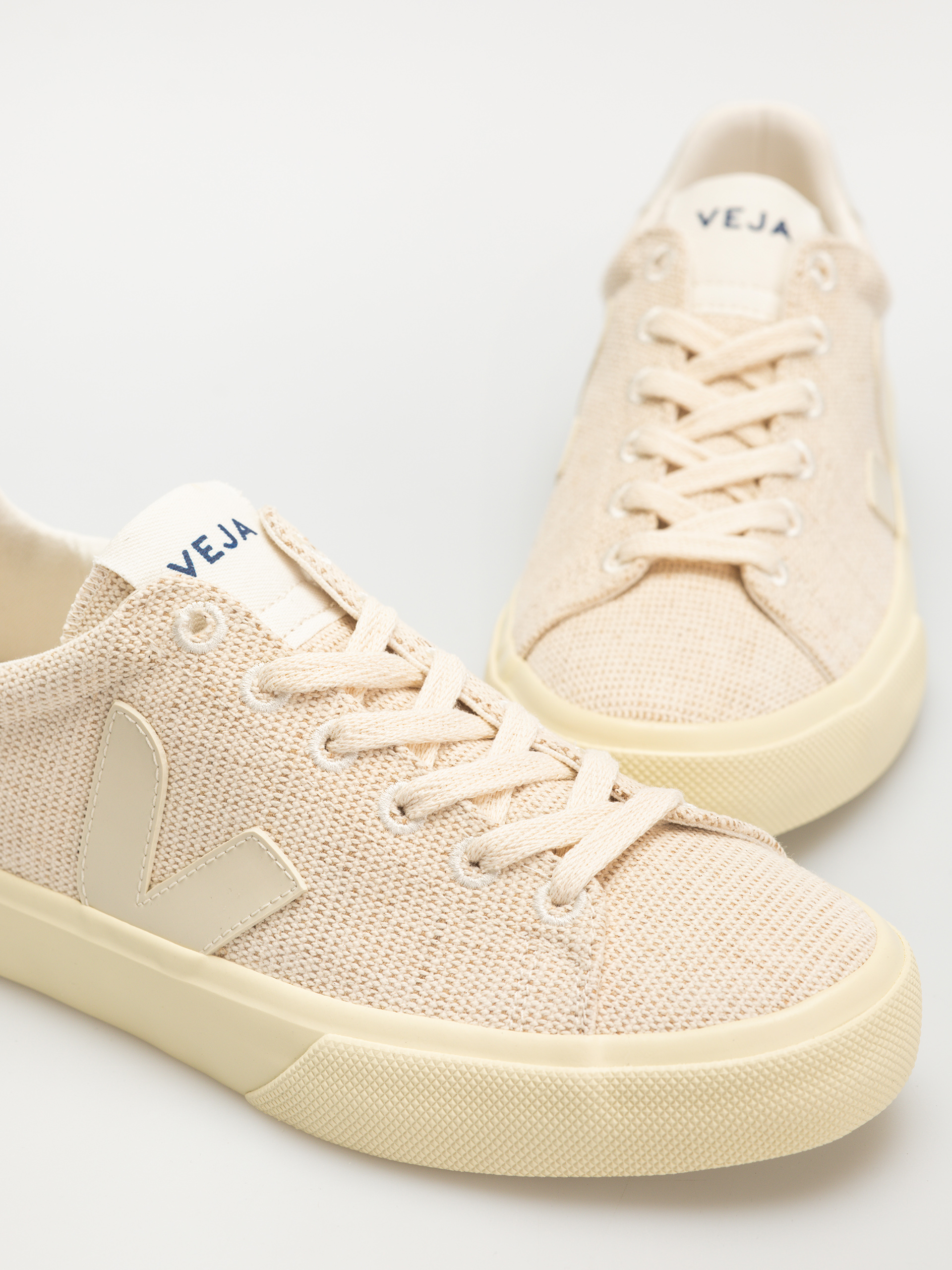Pantofi Veja Campo Canvas Wmn (jute pierre)