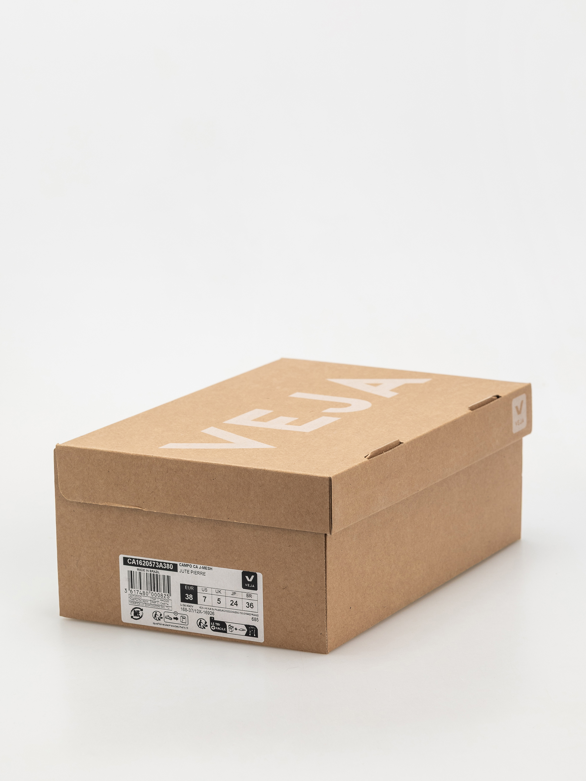 Pantofi Veja Campo Canvas Wmn (jute pierre)