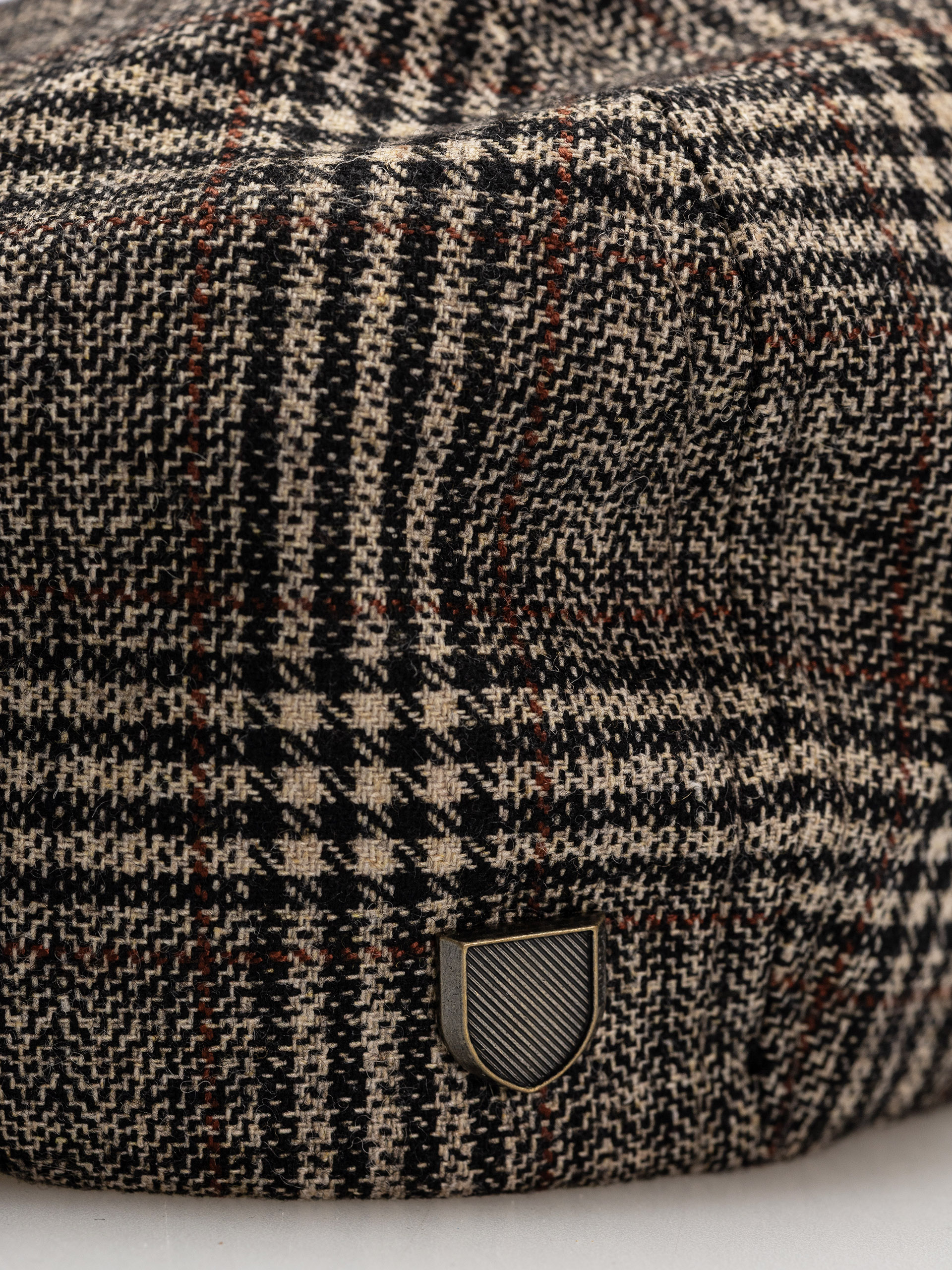 Pălărie cu cozoroc Brixton Brood Snap Cap (khaki/brown plaid)