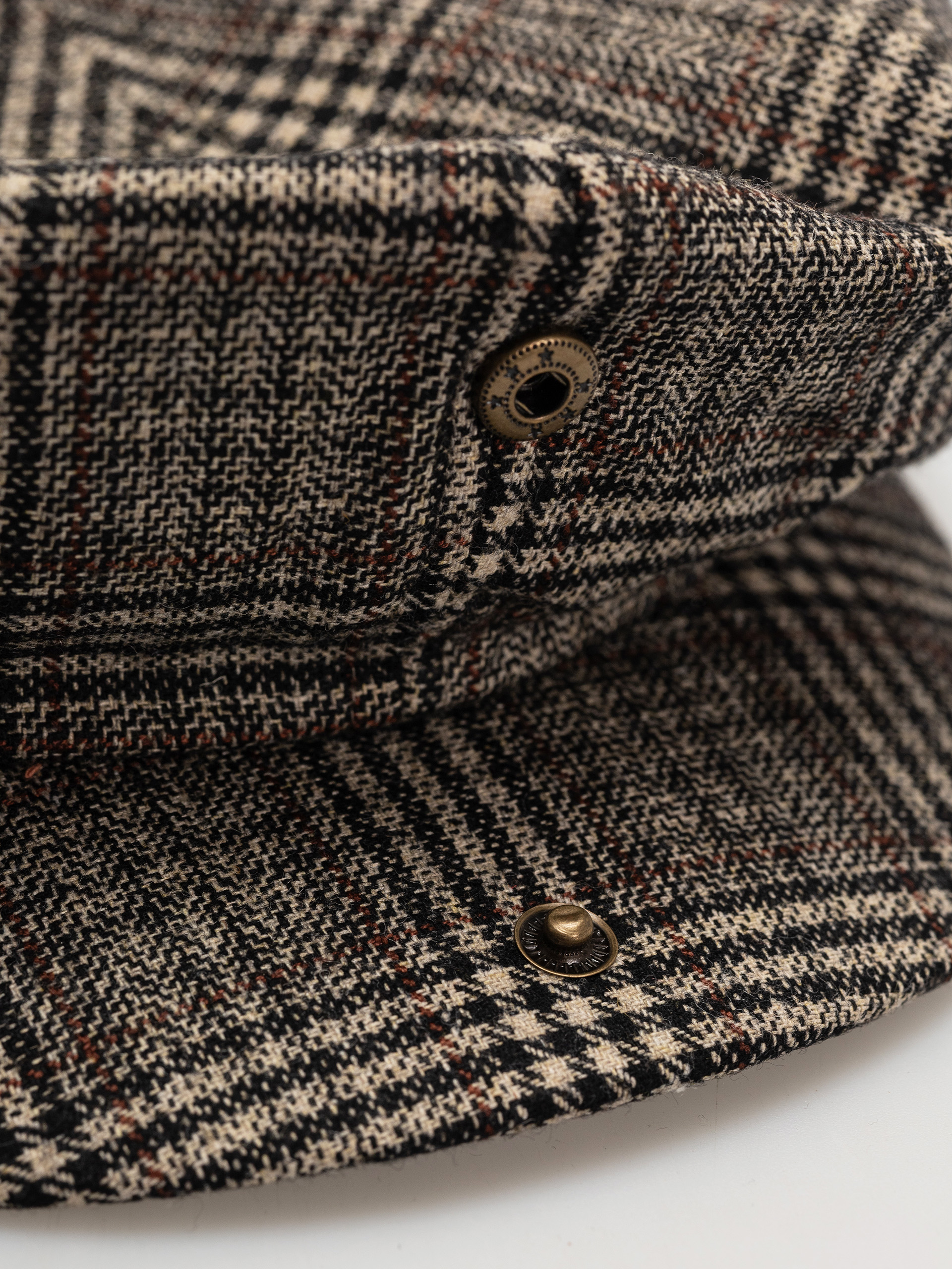 Pălărie cu cozoroc Brixton Brood Snap Cap (khaki/brown plaid)