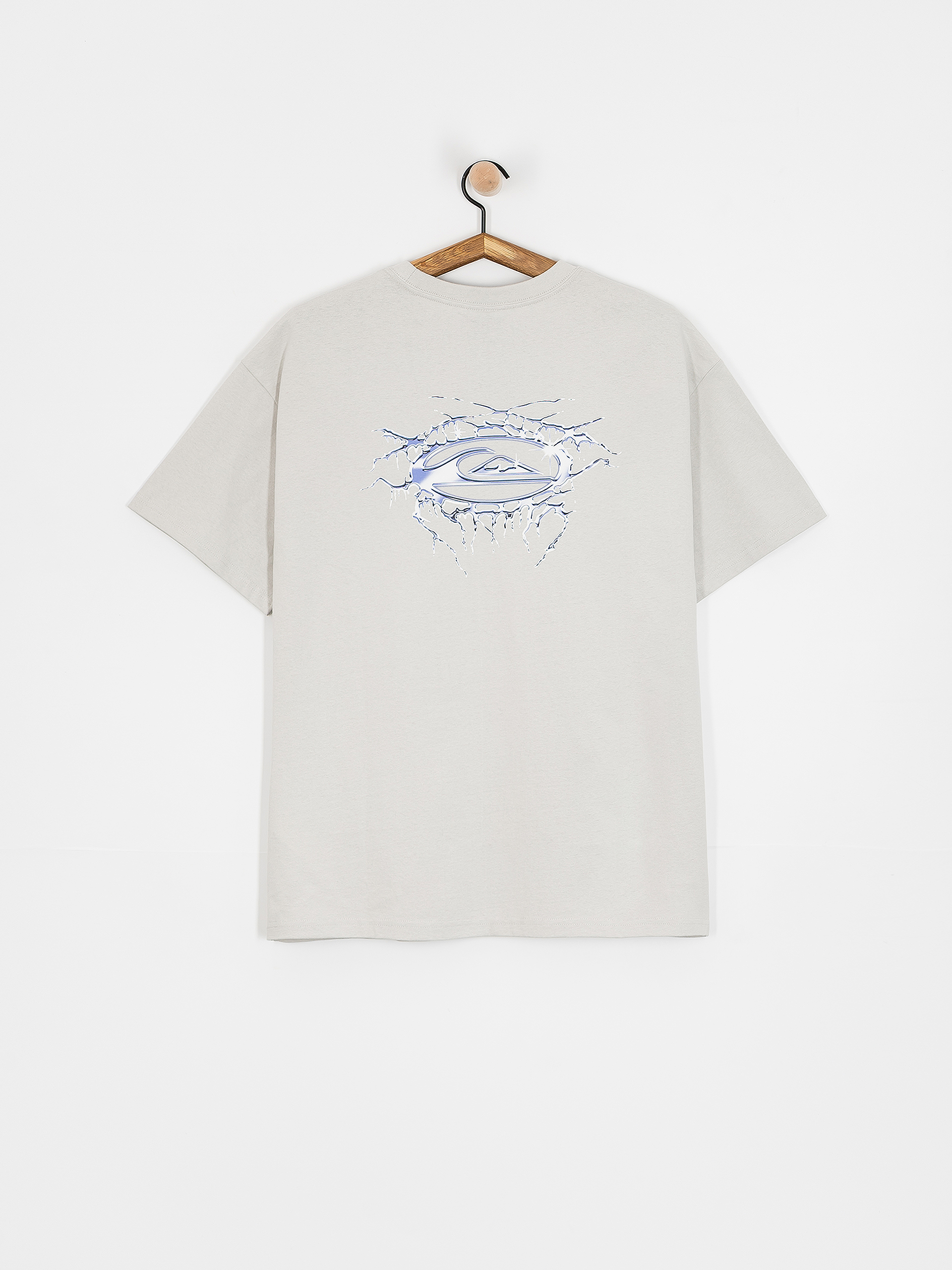 Tricou Quiksilver Mercury Chrome Lightning (lunar rock)