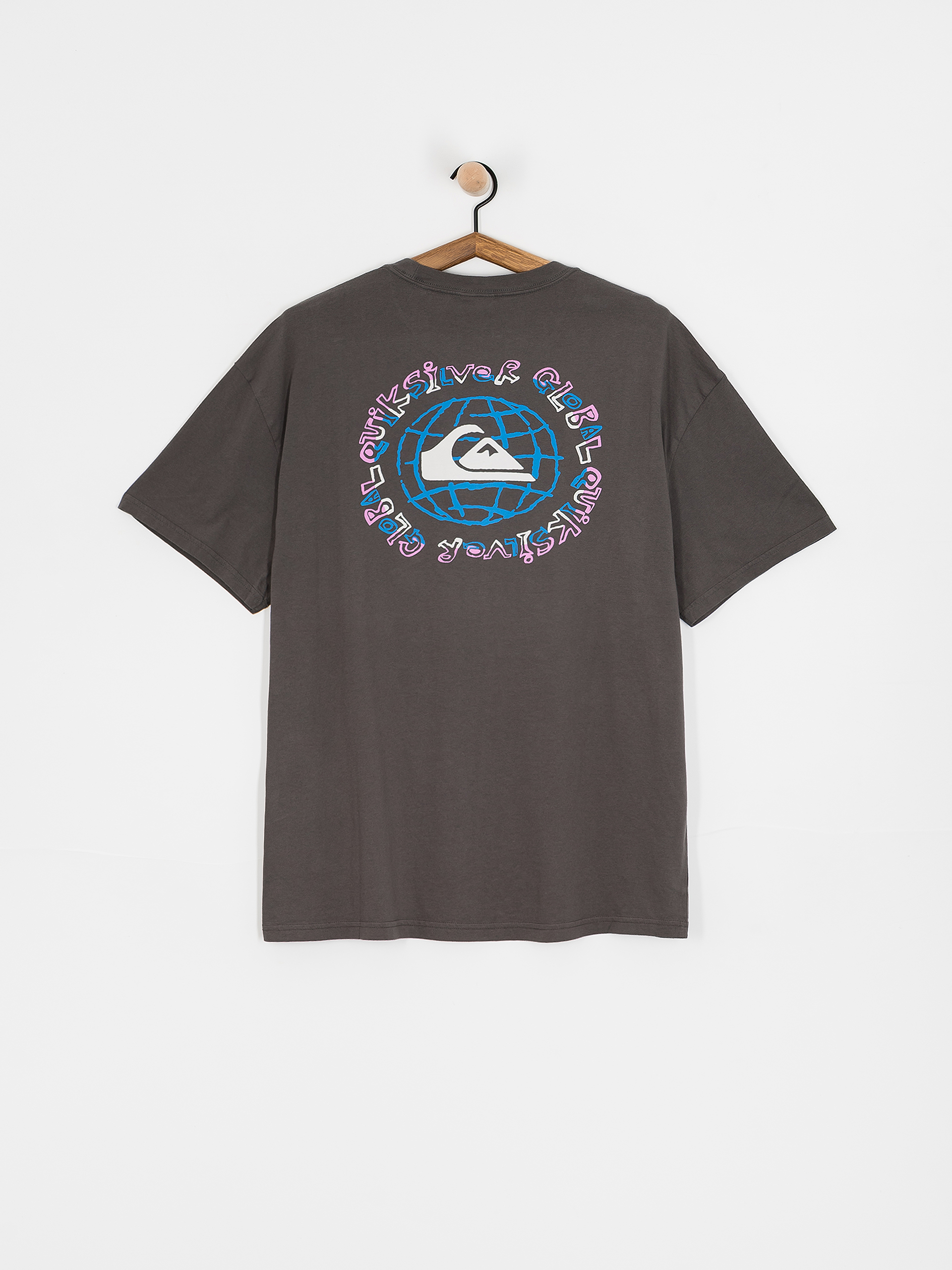 Tricou Quiksilver Global Heat (dark shadow)