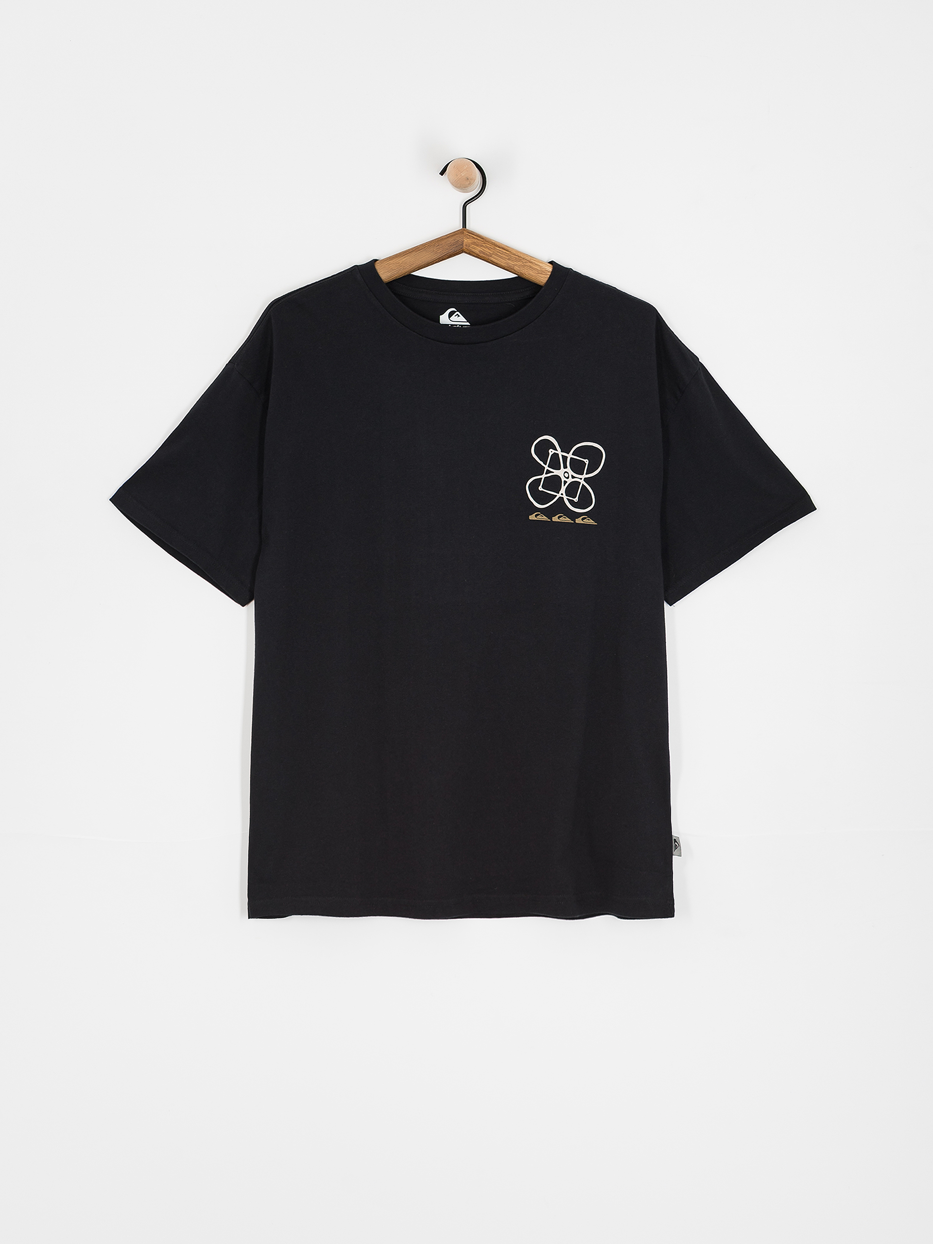 Tricou Quiksilver Outside Inside (black)