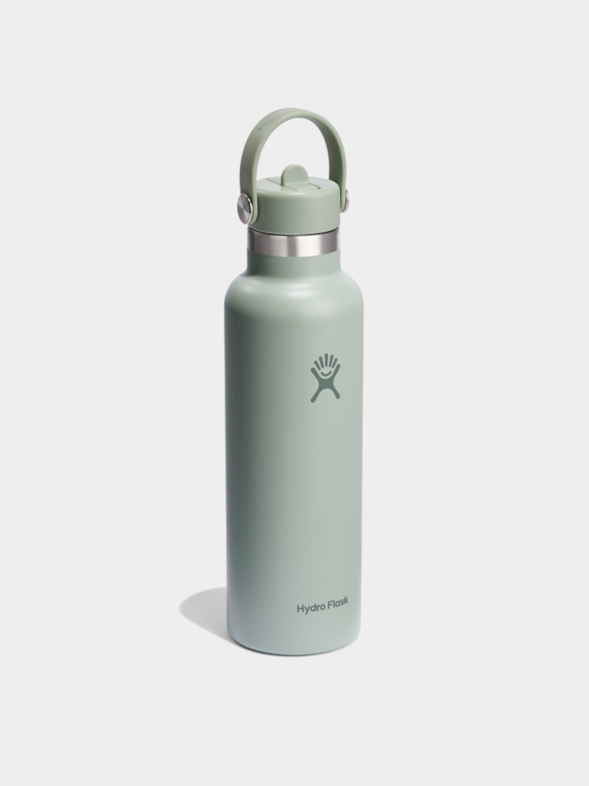 Sticla Hydro Flask Standard Mouth Flex Straw Cap 621ml (agave)