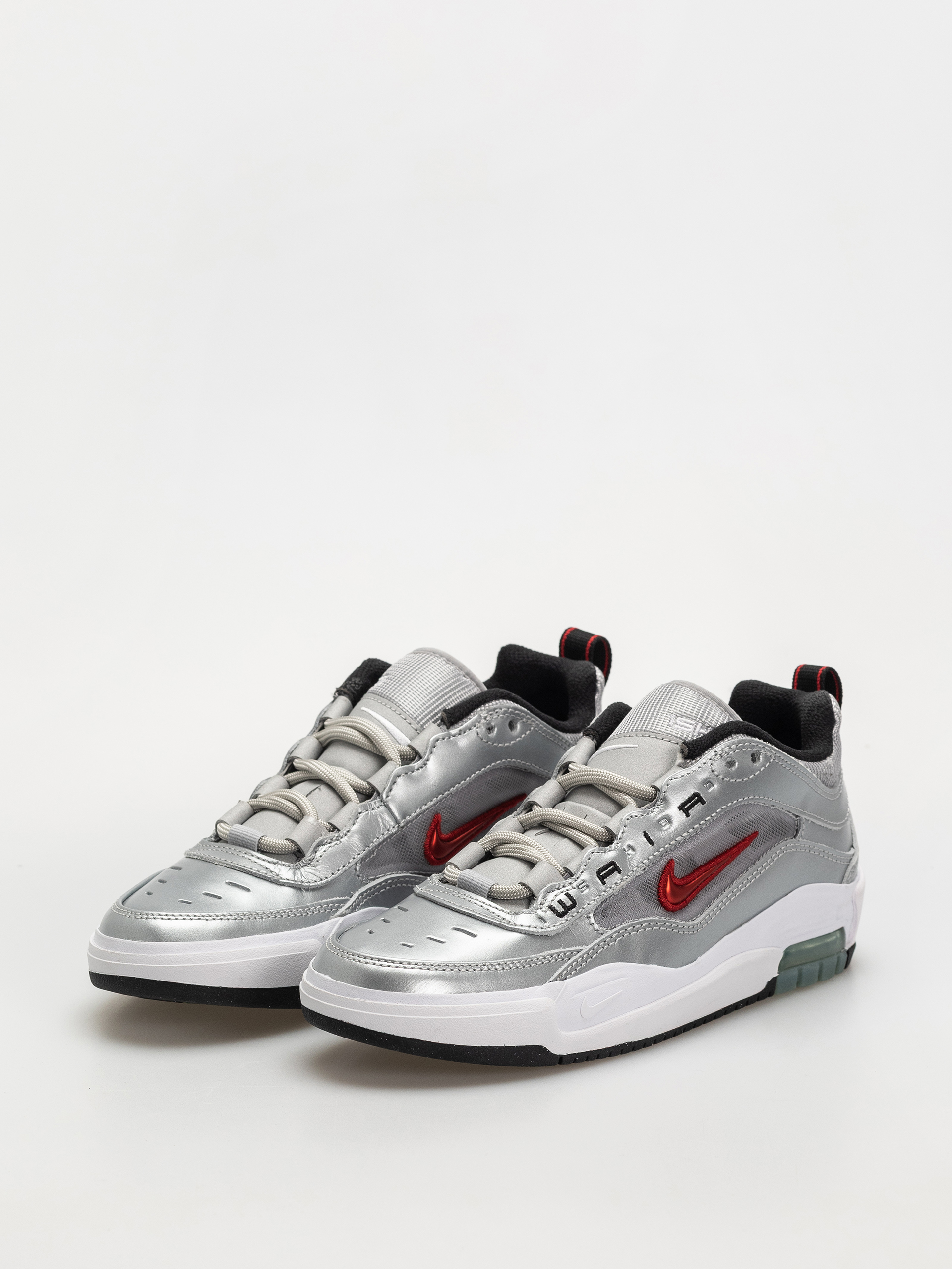 Pantofi Nike SB AIR MAX ISHOD PRM (metallic silver/varsity red)