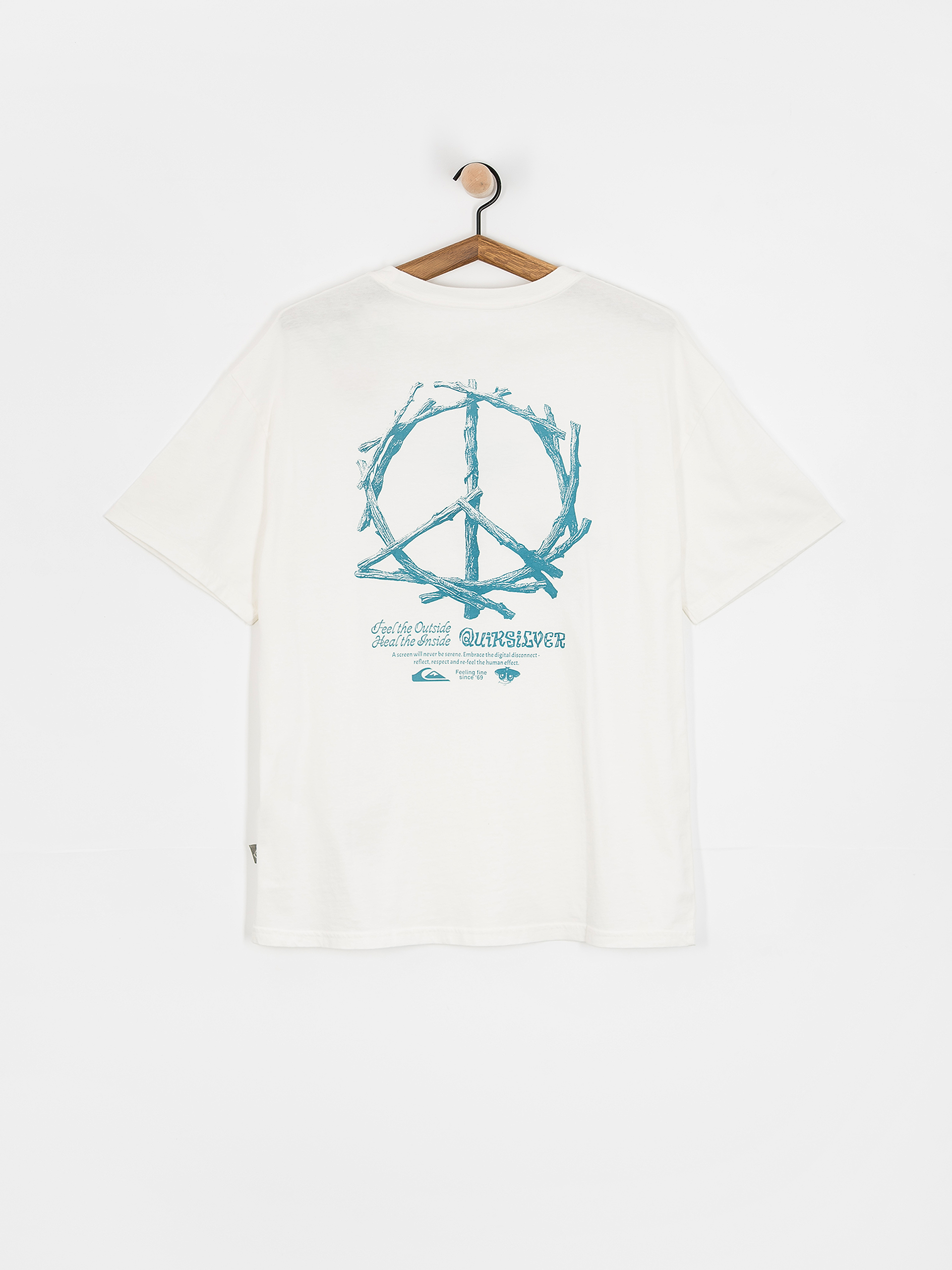 Tricou Quiksilver Tree Connection (snow white)