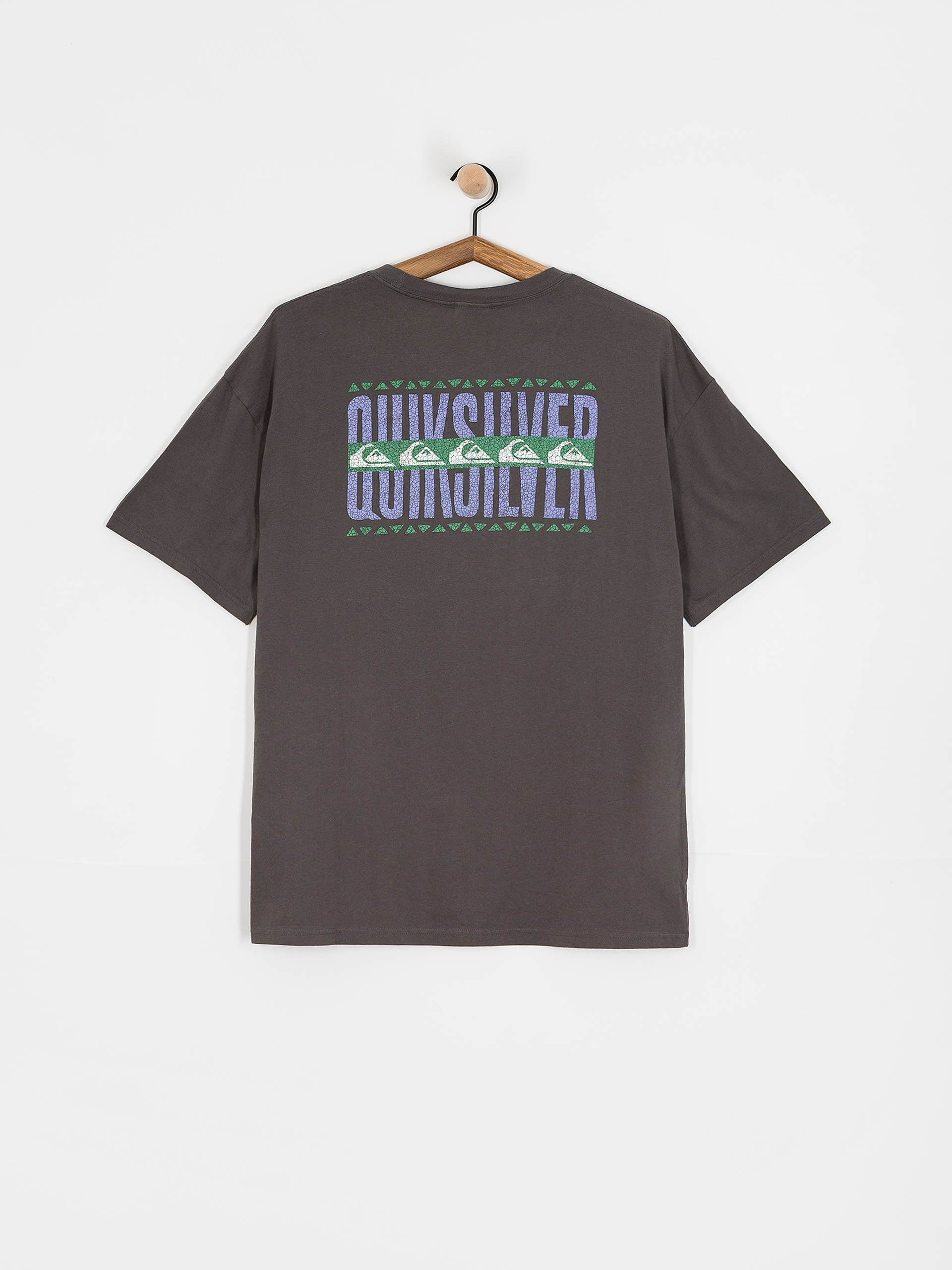 Tricou Quiksilver World Force (dark shadow)