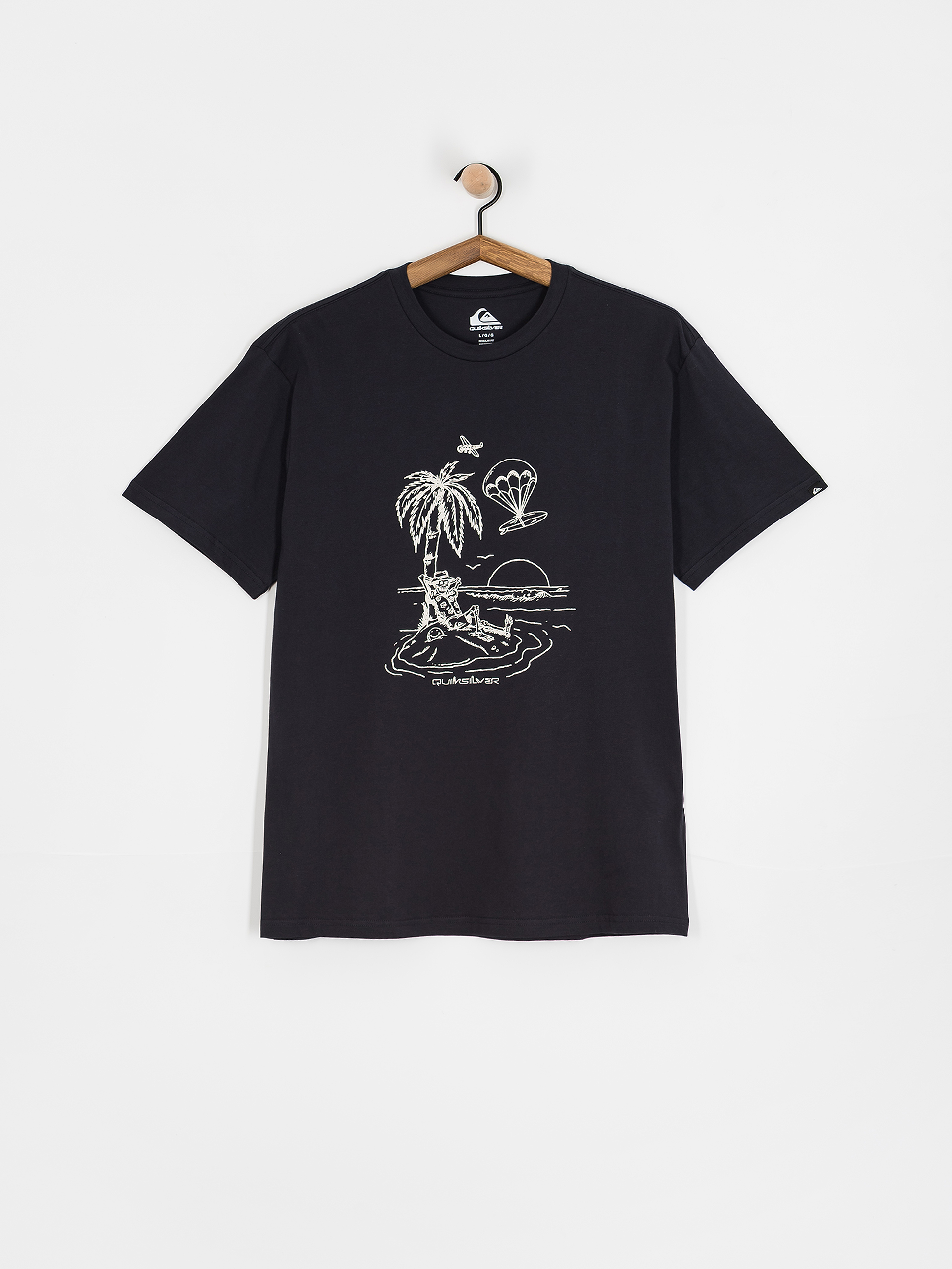 Tricou Quiksilver Ev Tuned Out (dark navy)