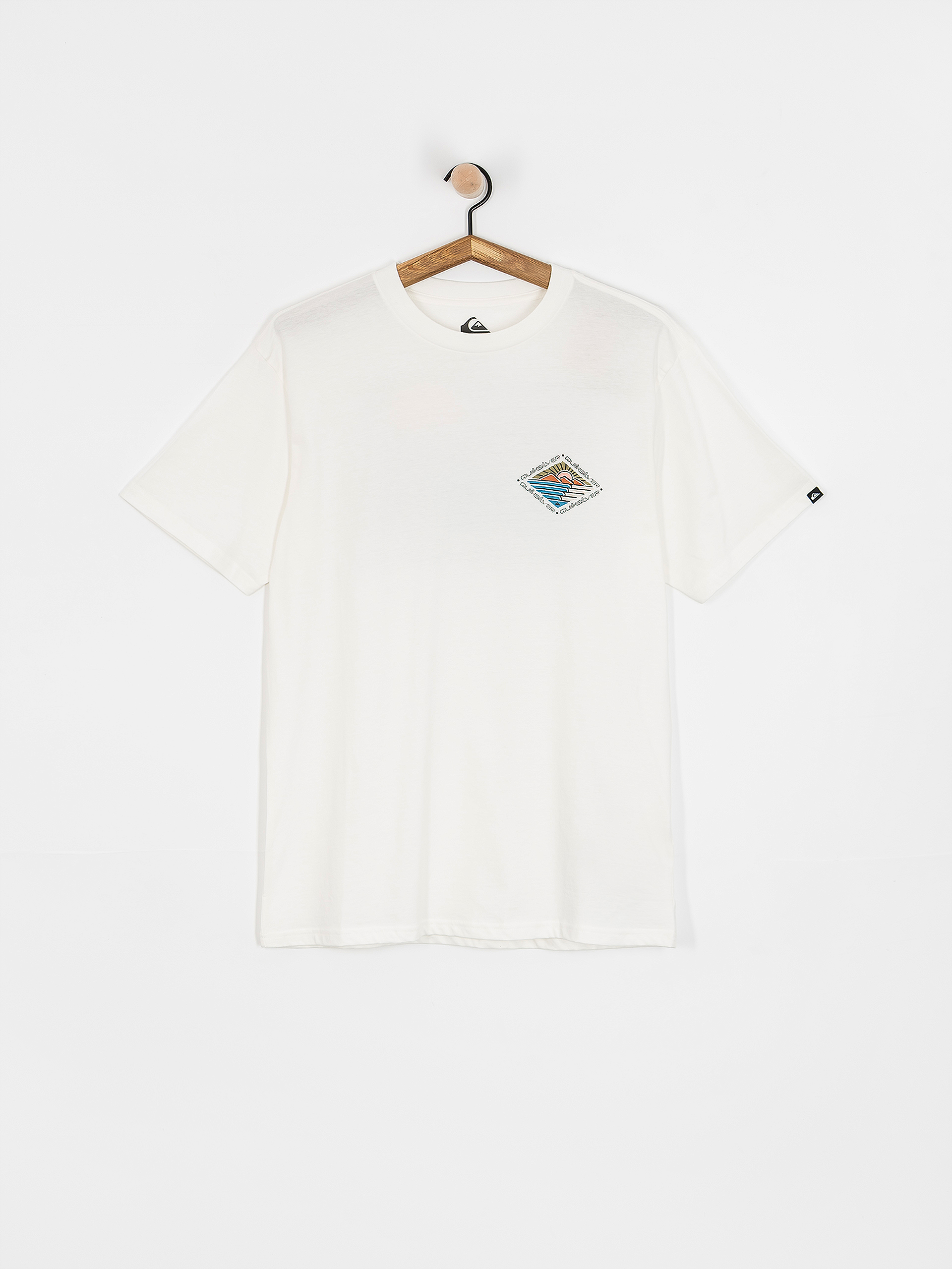 Tricou Quiksilver Evo Future Islands (snow white)