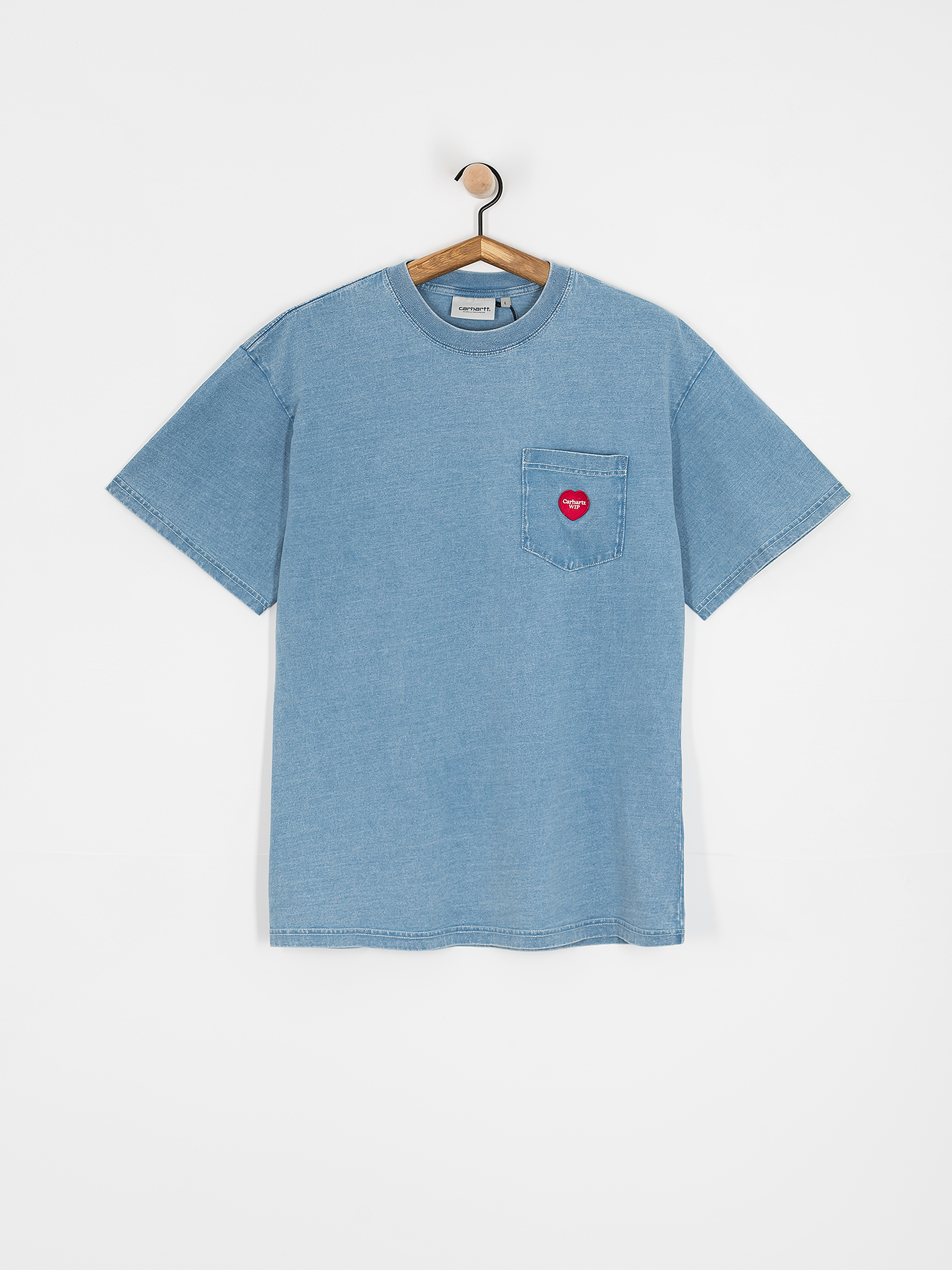 Tricou Carhartt WIP Ingo Pocket (light blue)