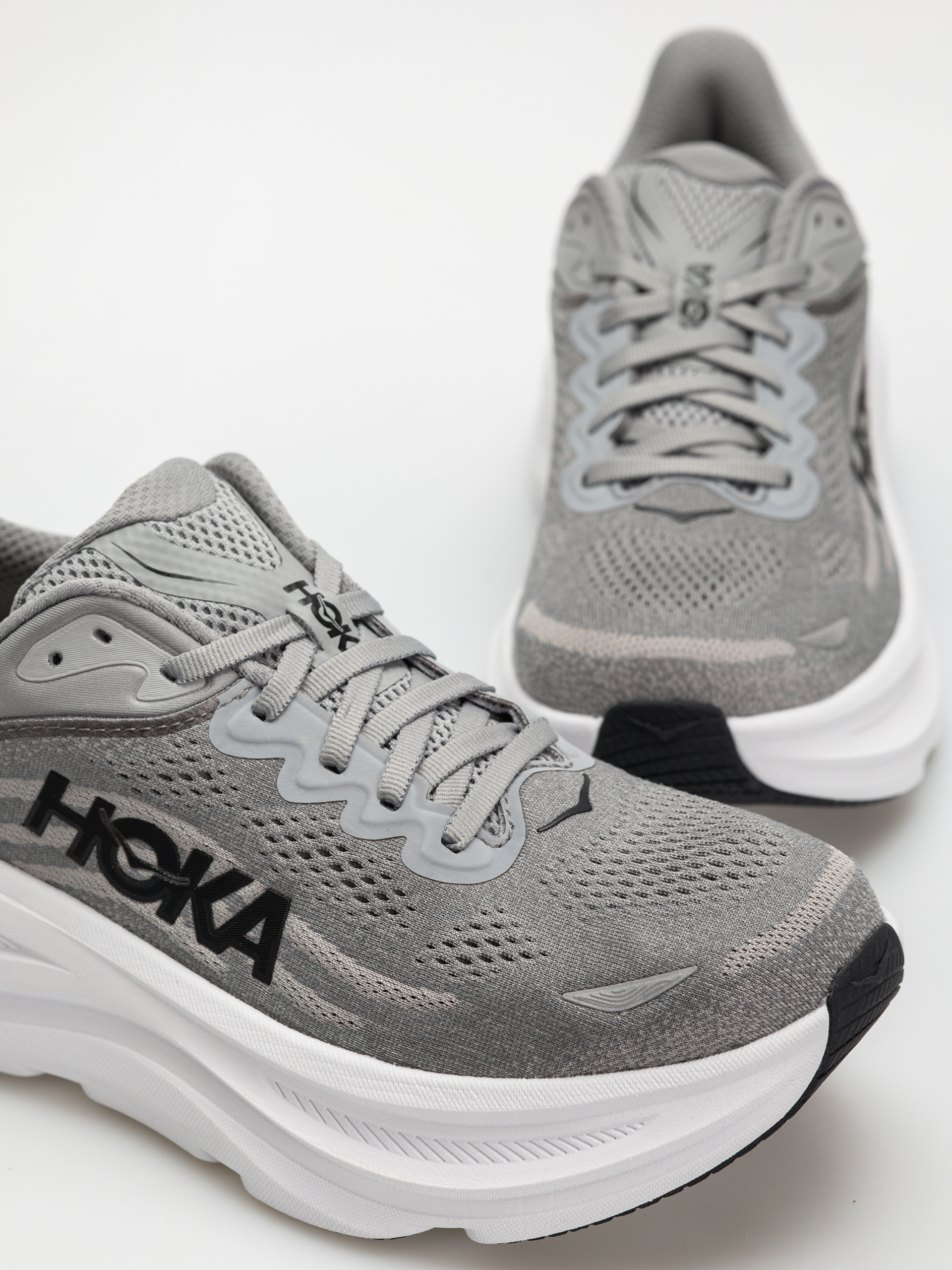 Pantofi Hoka Bondi 9 (galactic grey/stellar gray)