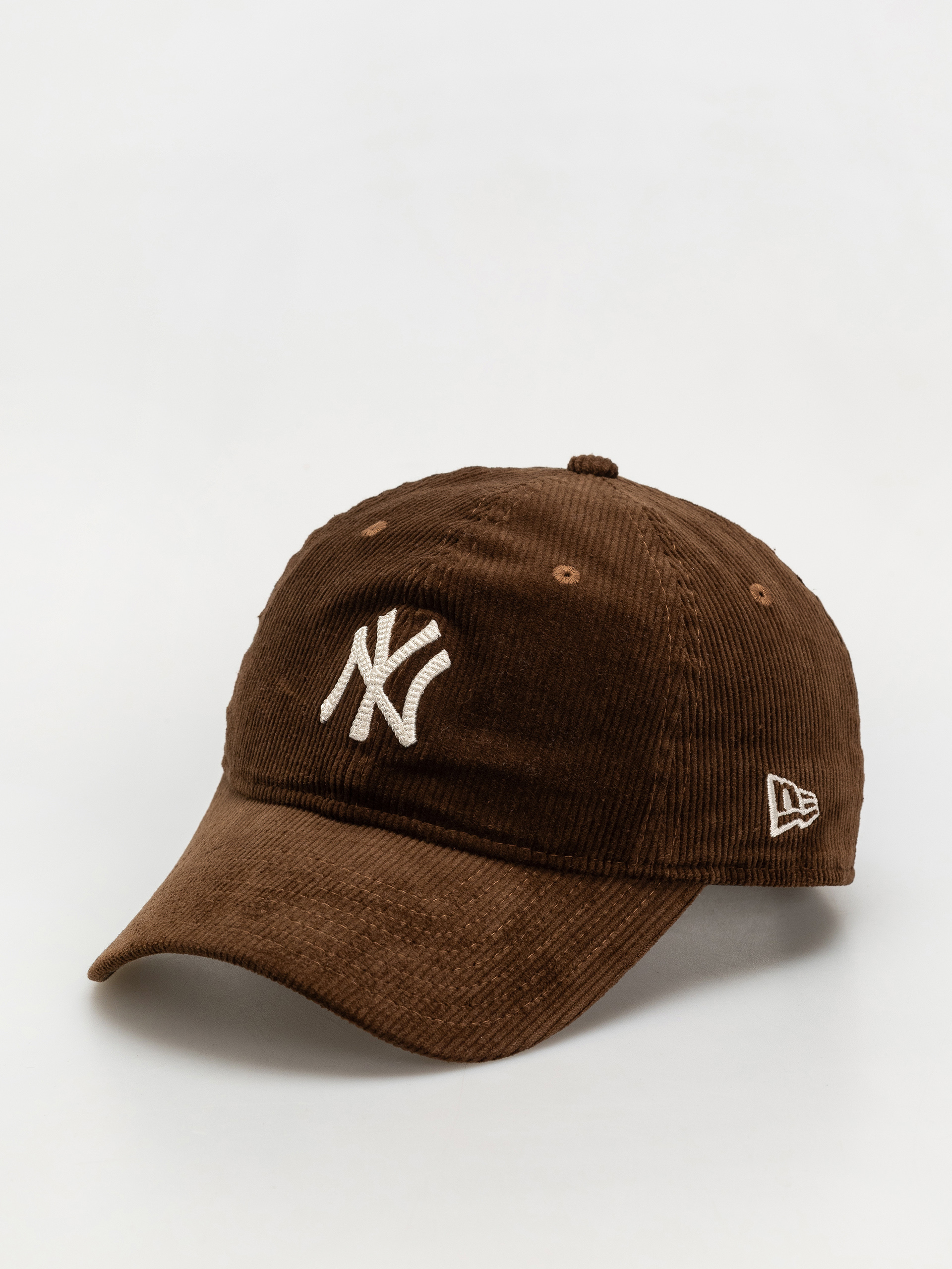 Șapcă New Era Premium Cord 9Twenty New York Yankees (dark brown)