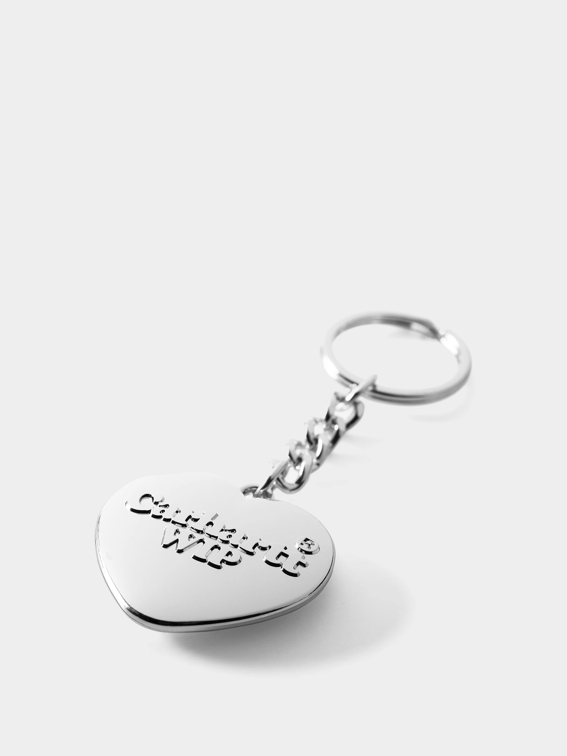 Breloc Carhartt WIP Heart Keychain (silver)