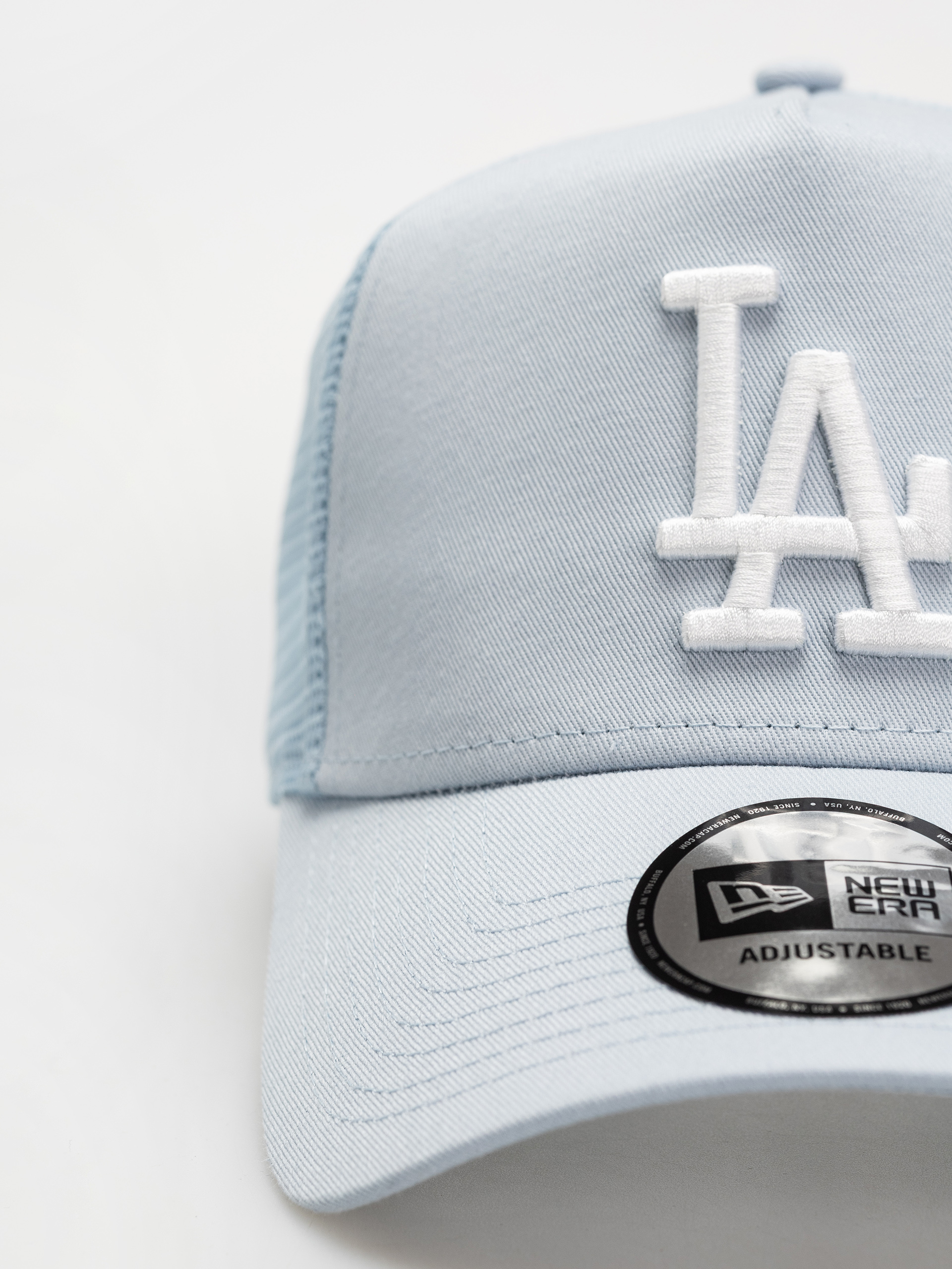 Șapcă New Era League Essential Trucker La Dodgers (pastel blue)
