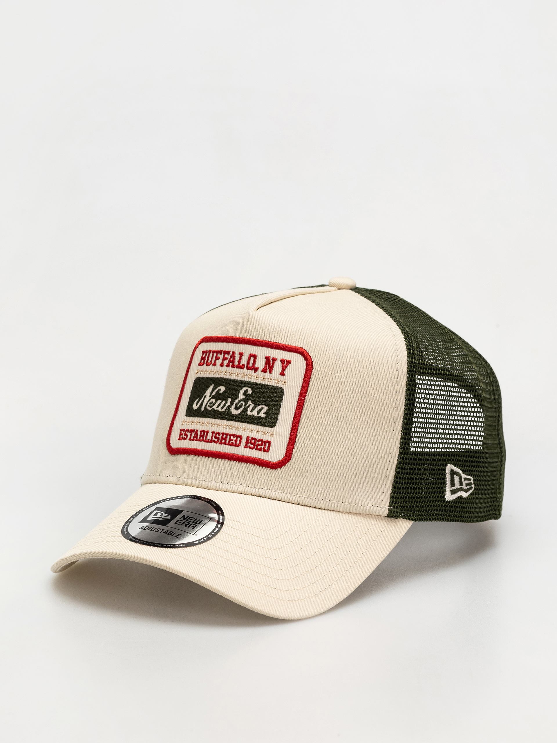 Șapcă New Era Patch Trucker (light beige)