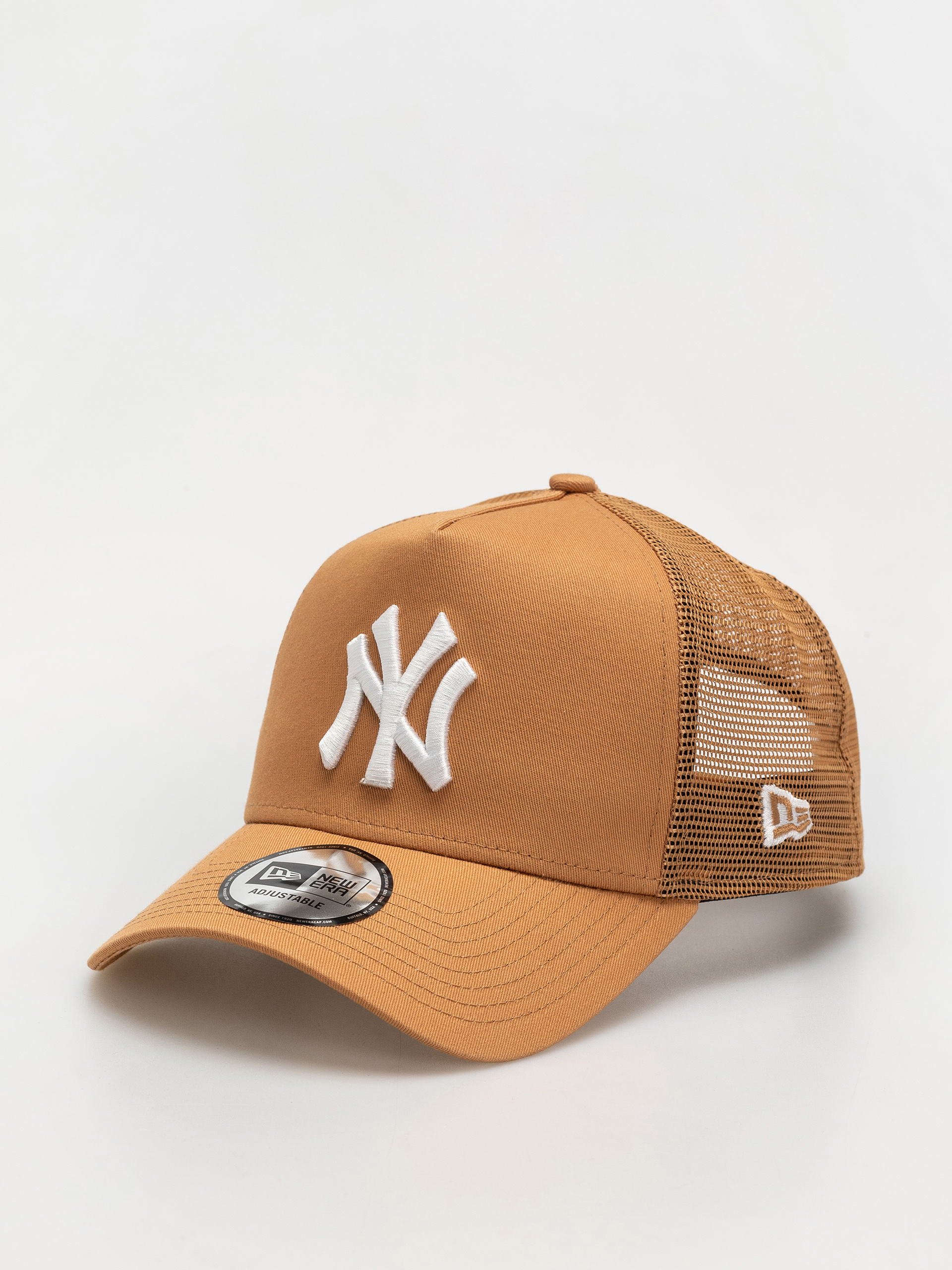 Șapcă New Era League Essential Trucker New York Yankees (dk beige)