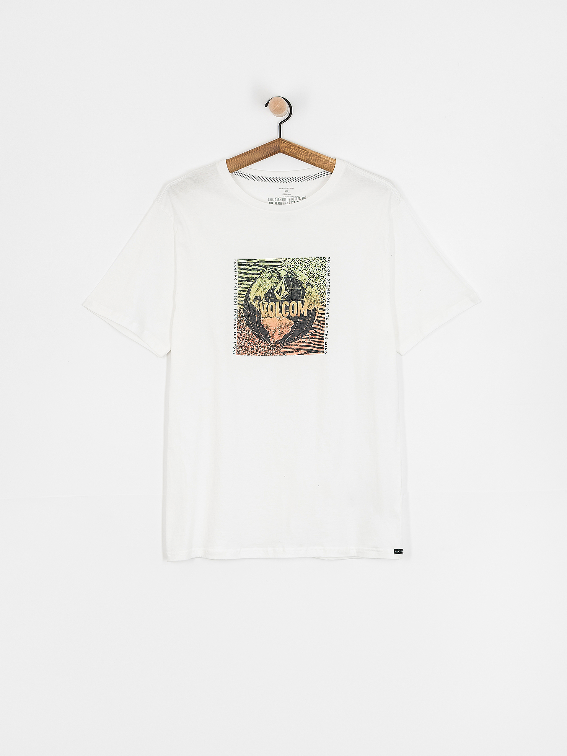 Tricou Volcom Earthtrippin Fty (off white)