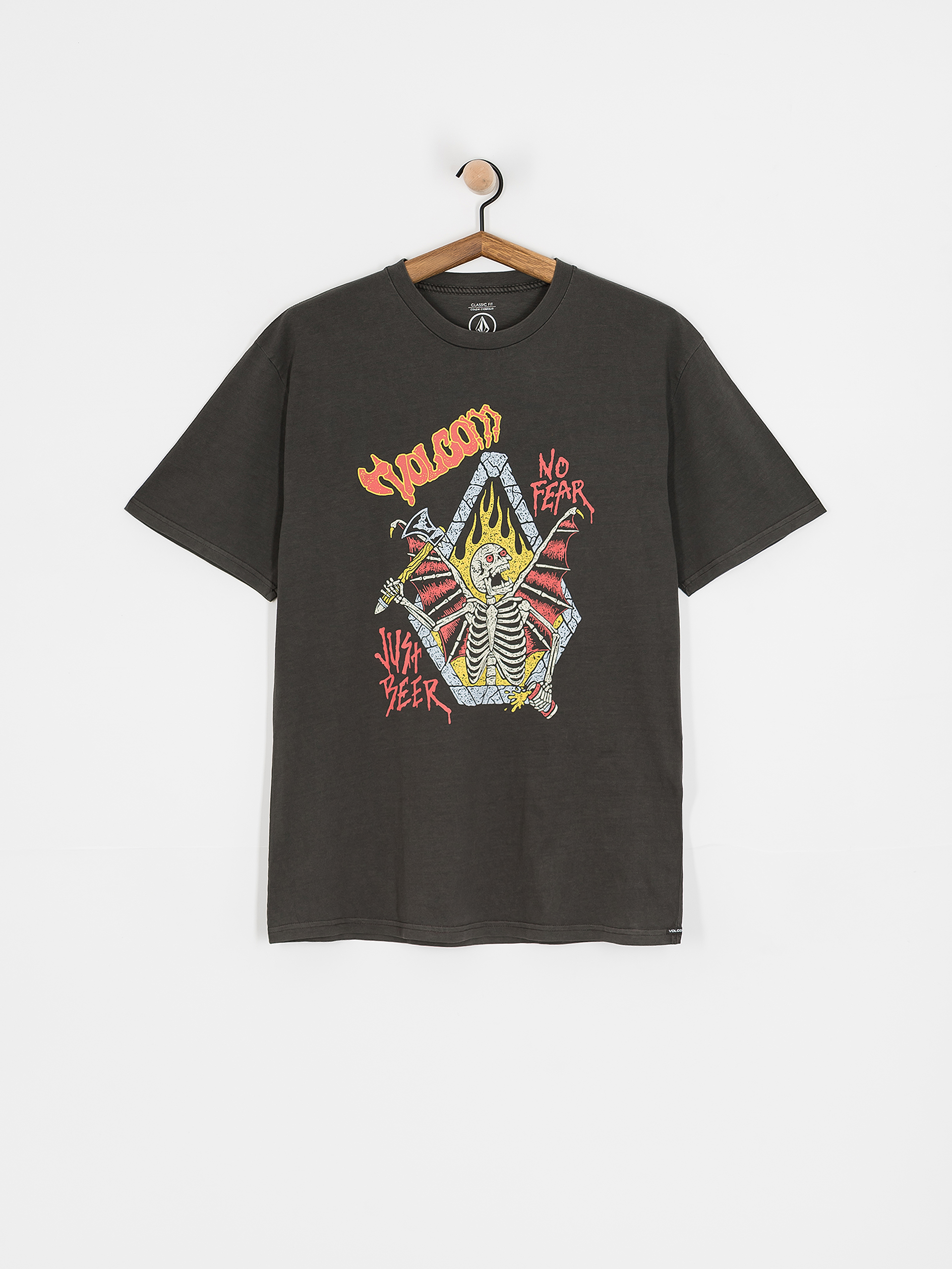 Tricou Volcom Just Beer Pw (black)