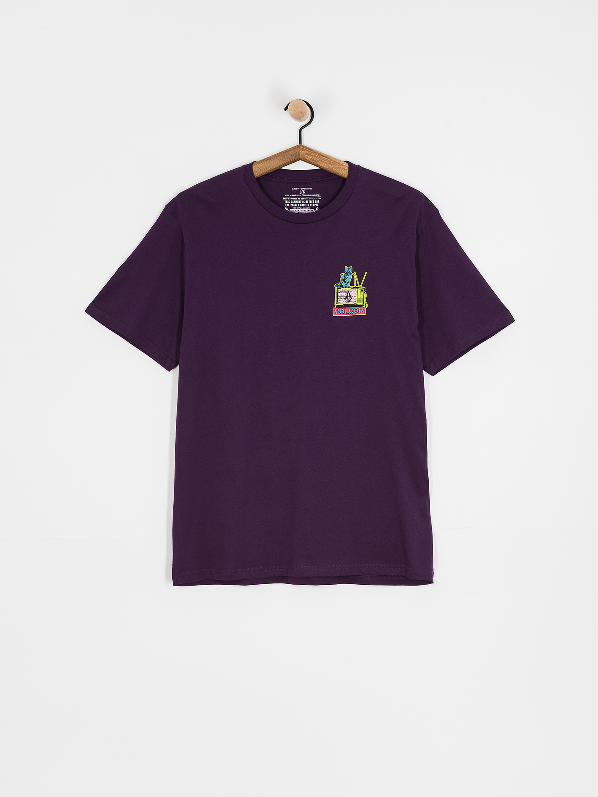 Tricou Volcom Catv Bsc (grape royale)