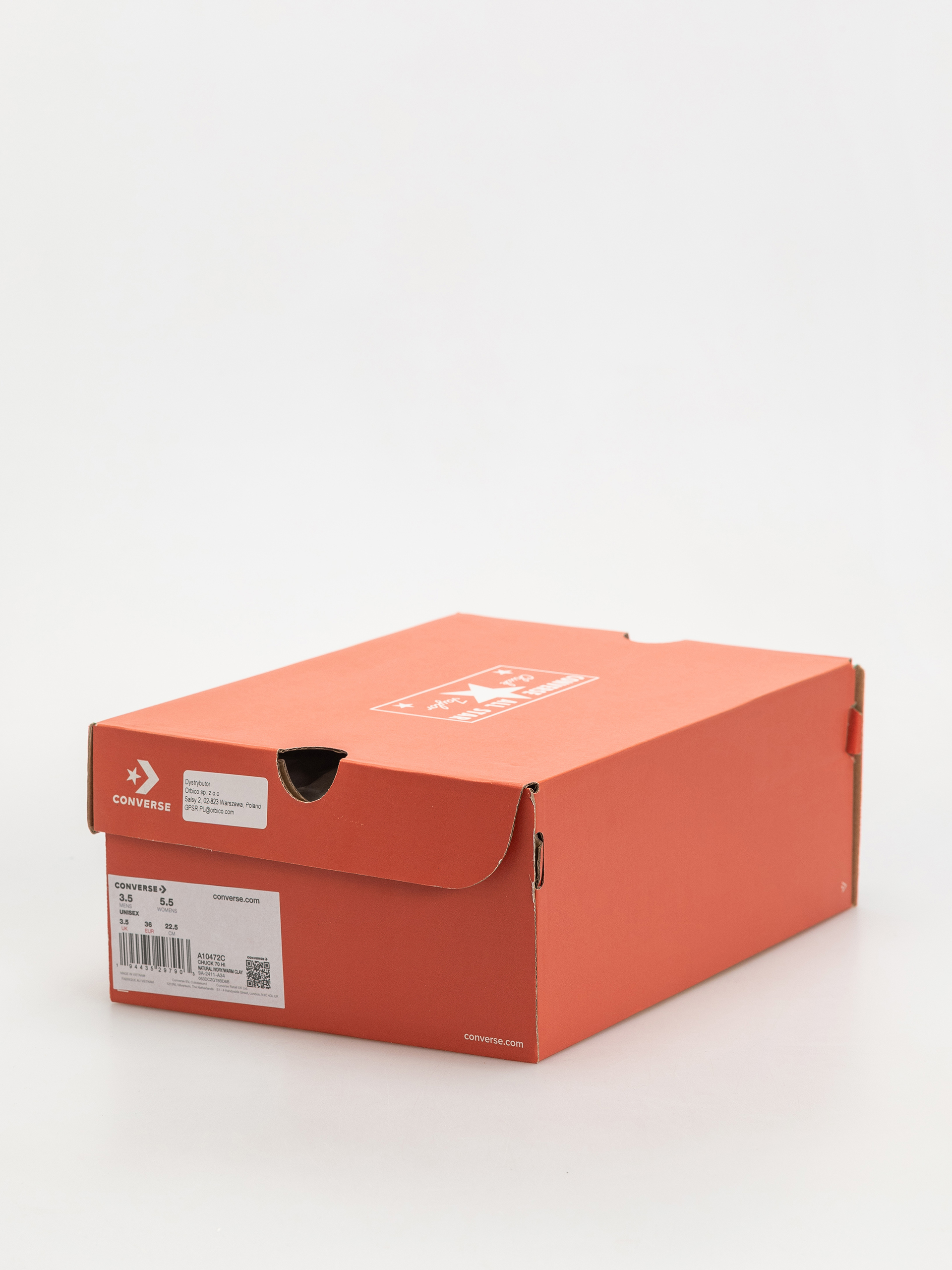 Teniși Converse Chuck 70 Hi (natural ivory/warm clay)