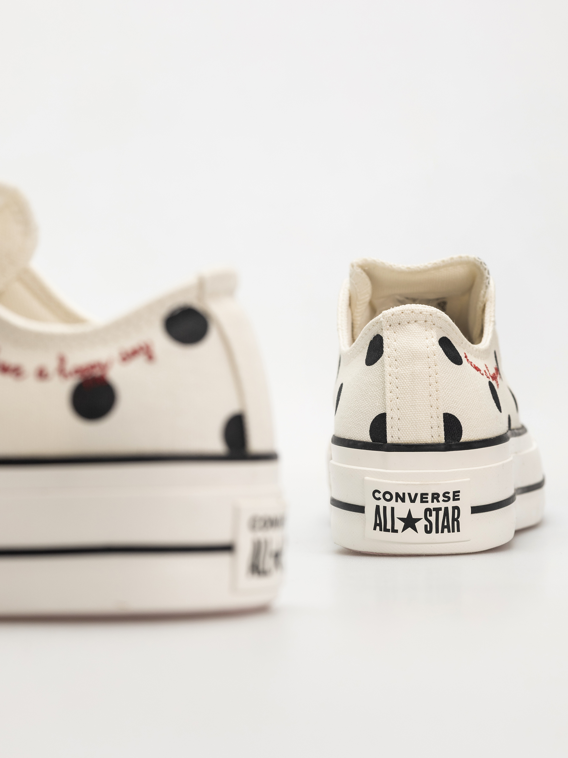 Teniși Converse Chuck Taylor All Star Lift Ox Wmn (egret/black/days ahead)