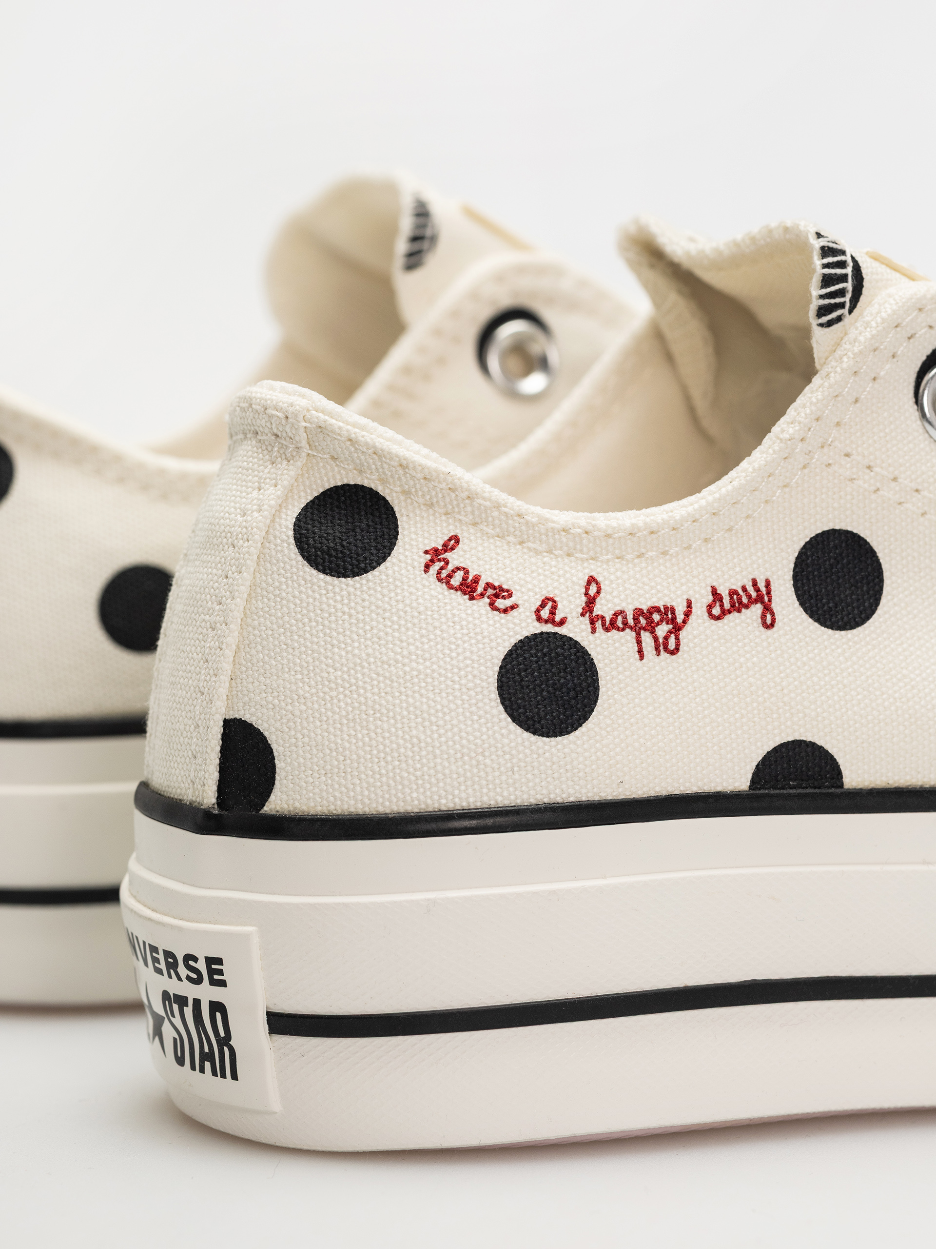 Teniși Converse Chuck Taylor All Star Lift Ox Wmn (egret/black/days ahead)