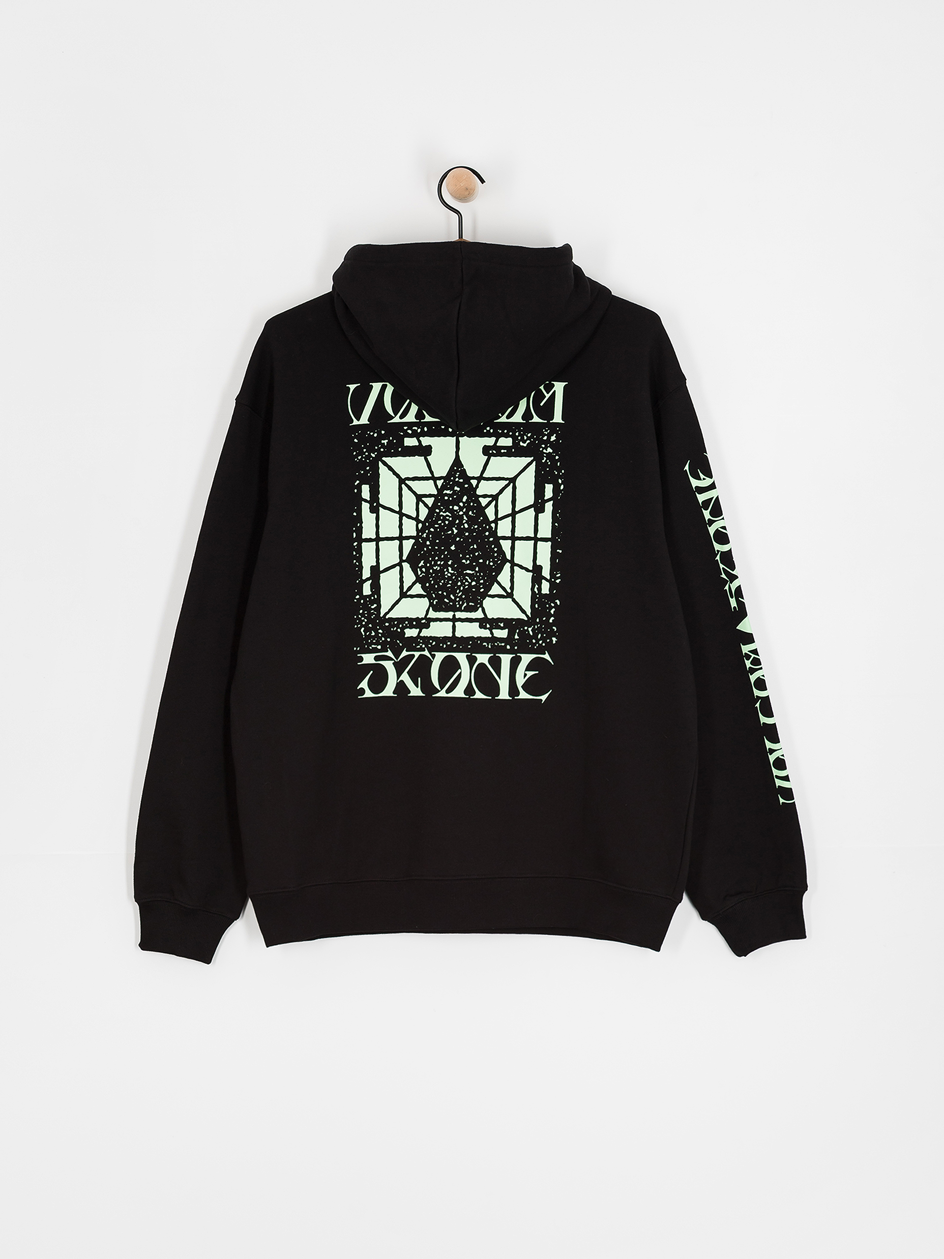 Hanorac cu glugă Volcom Handerry HD (black)