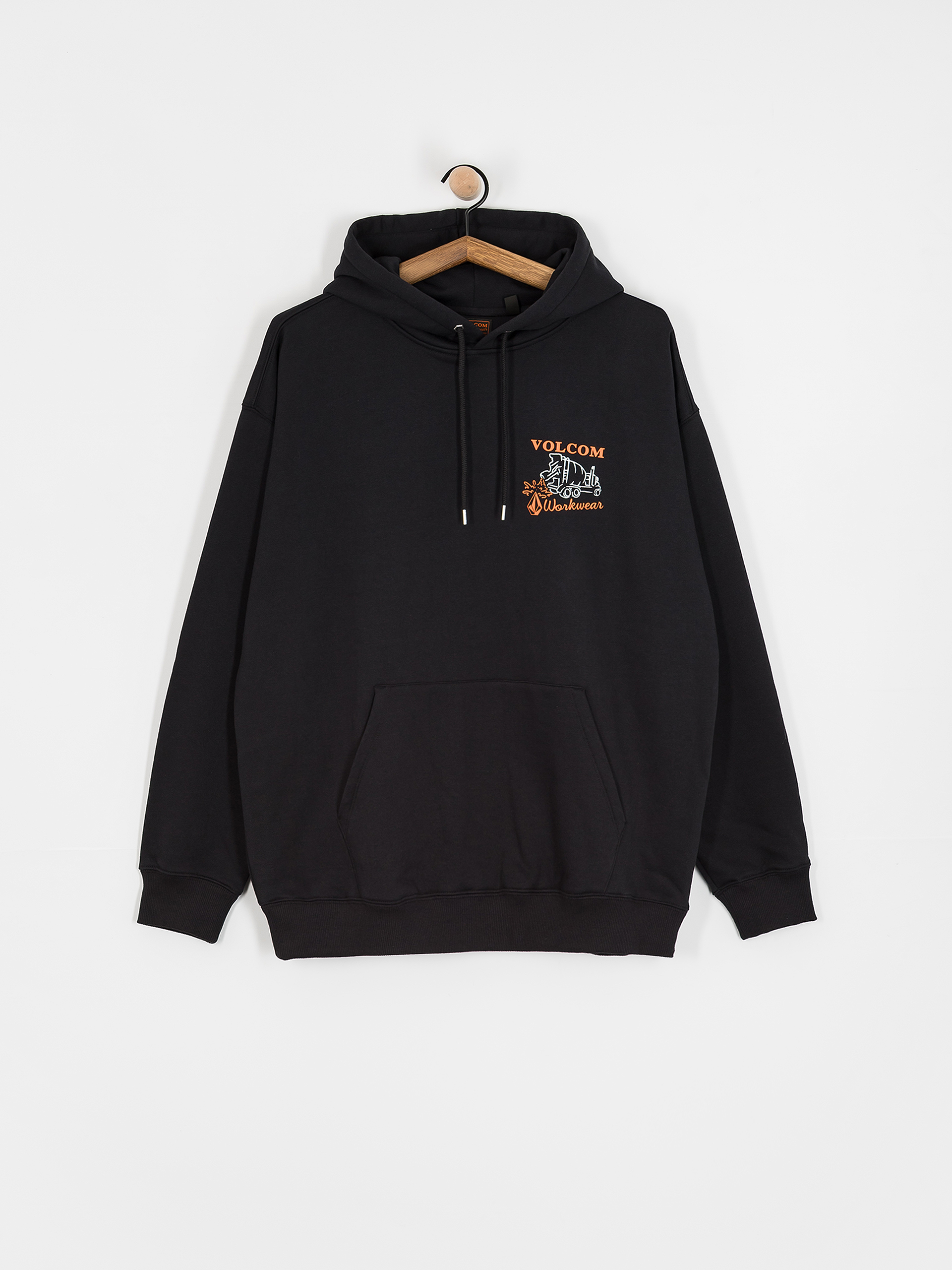 Hanorac cu glugă Volcom Pour Choices HD (black)