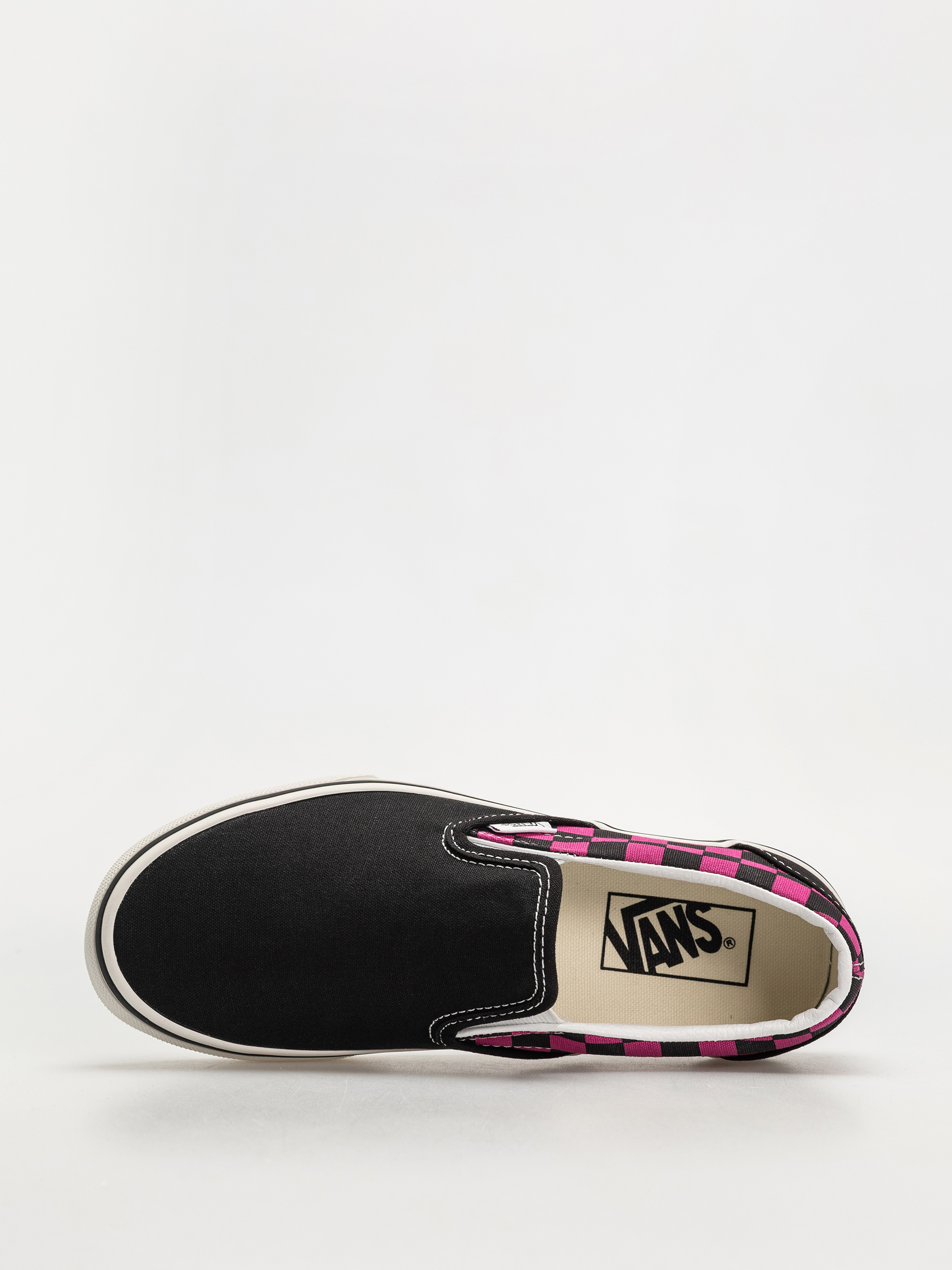 Pantofi Vans Classic Slip On (pop check raspberry rose)
