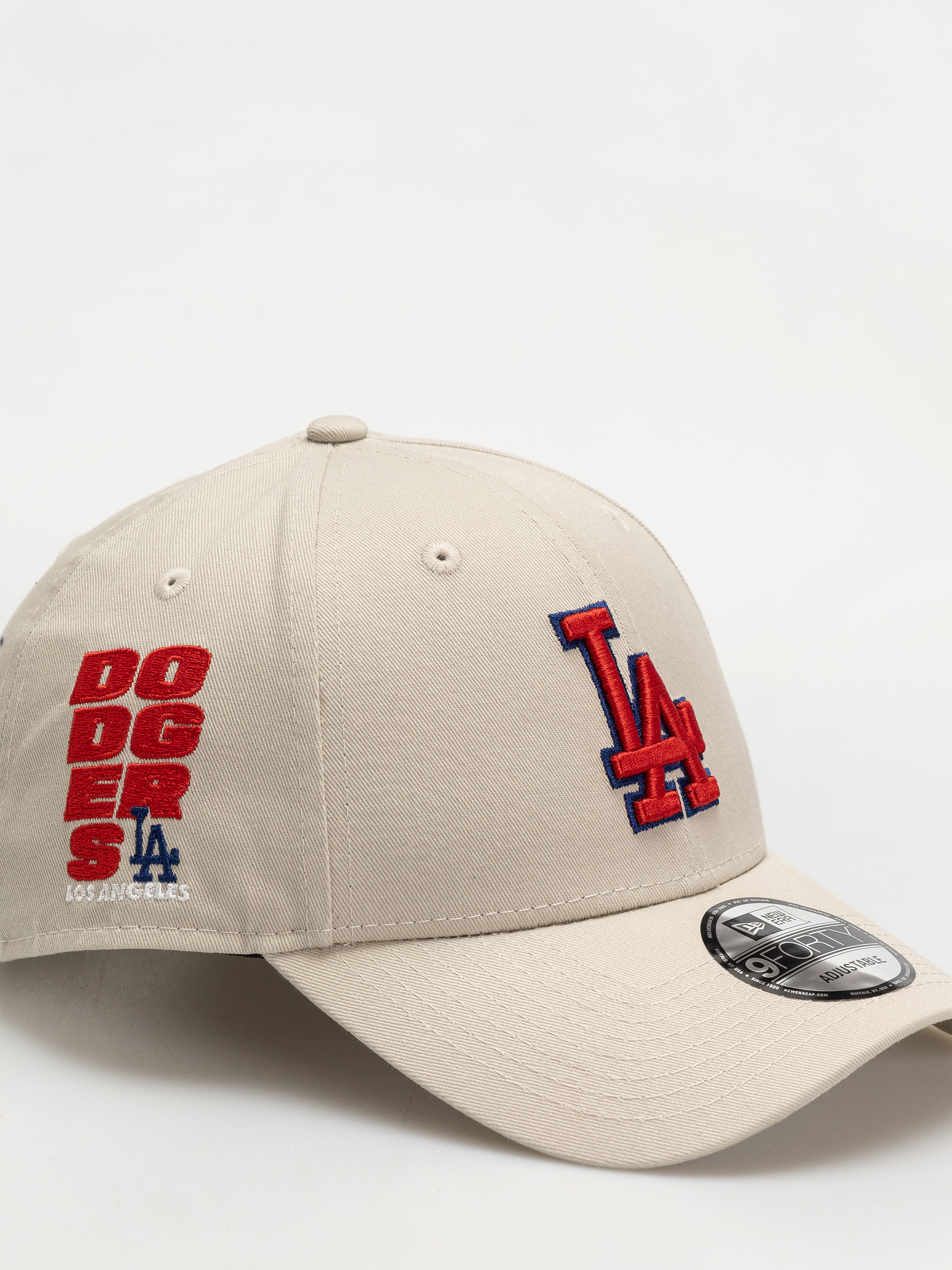 Șapcă New Era Side Patch 9Forty La Dodgers (light beige)