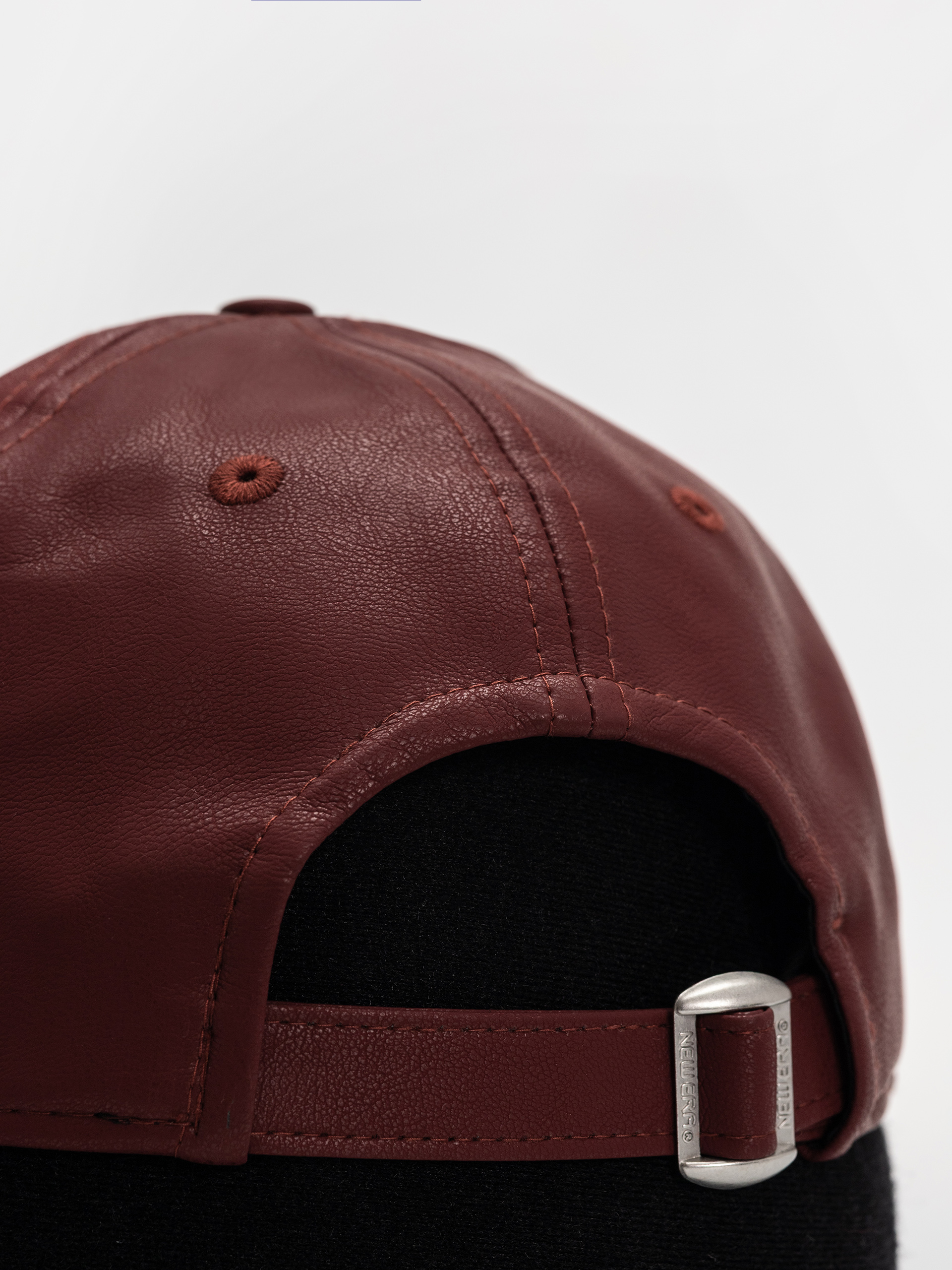 Șapcă New Era Crinkled Pu 9Forty New York Yankees Wmn (dark red)