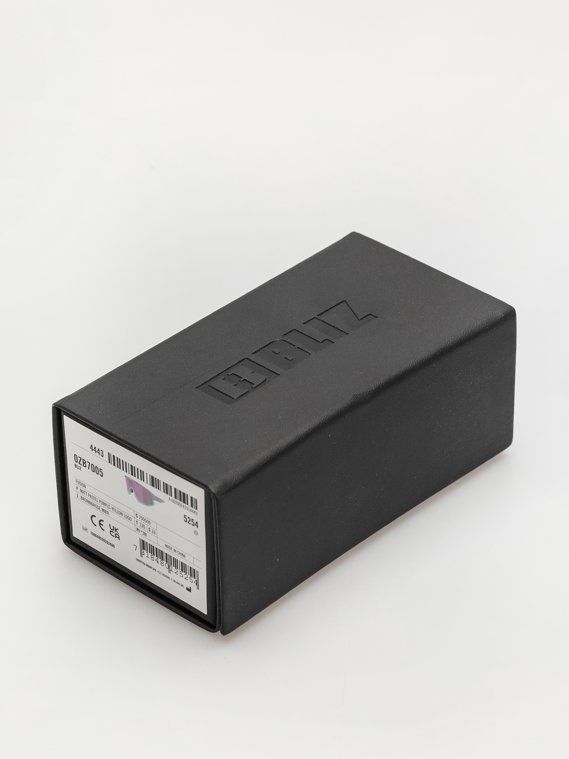 Ochelari de soare Bliz Fusion (matt pastel purple w yellow logo matt mint jawbone + spare jawbone in yellow/brown w pink multi)