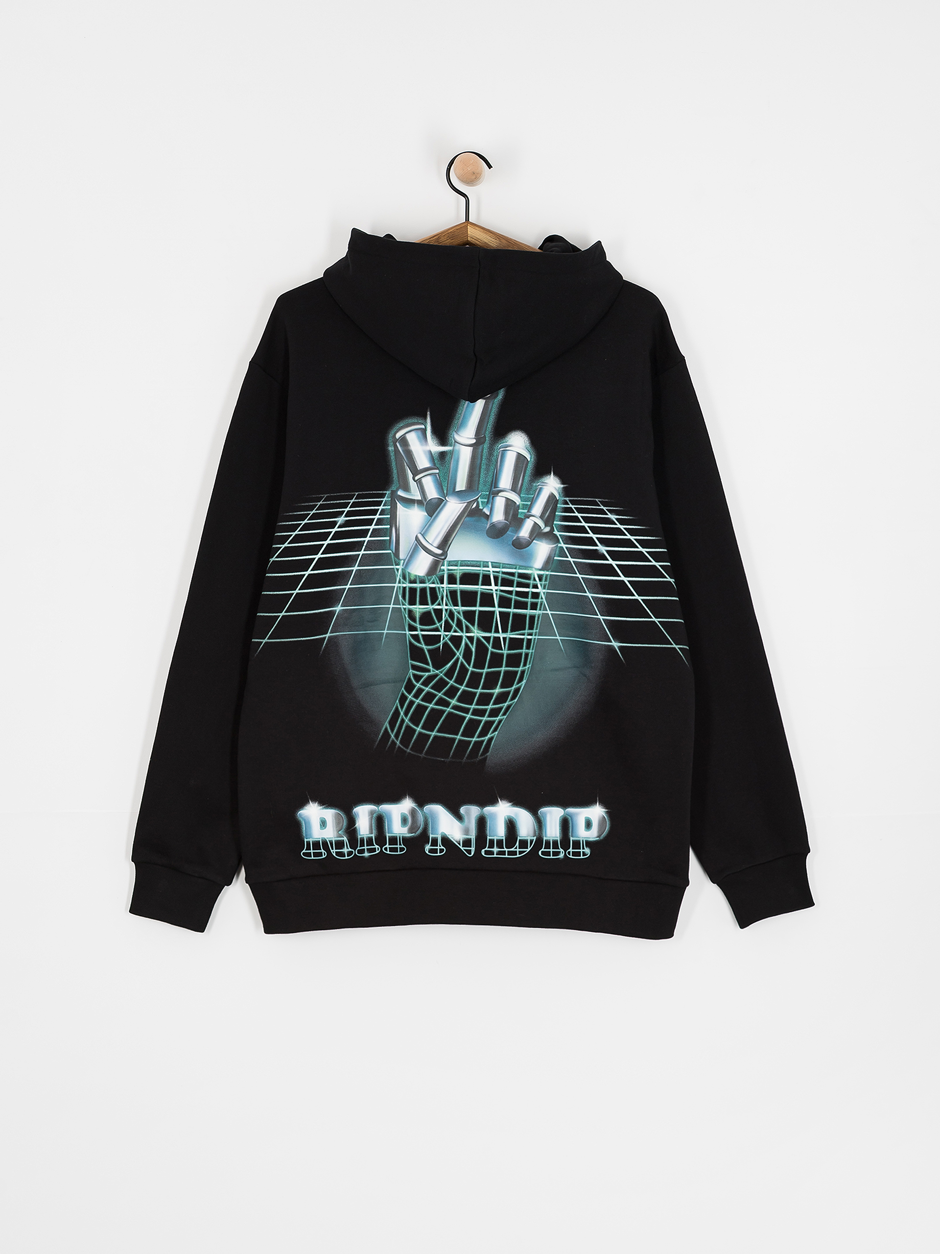 Hanorac cu glugă RipNDip Afterlife HD (black)