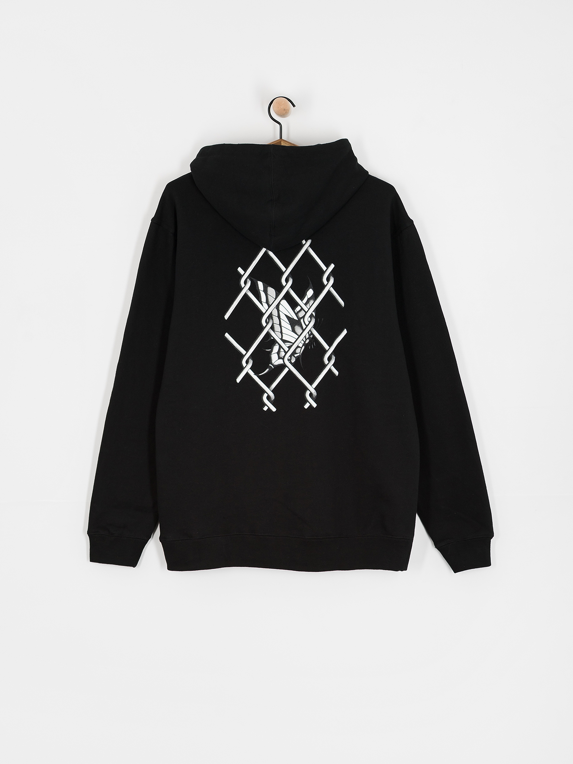 Hanorac cu glugă Real Outsider HD (black)