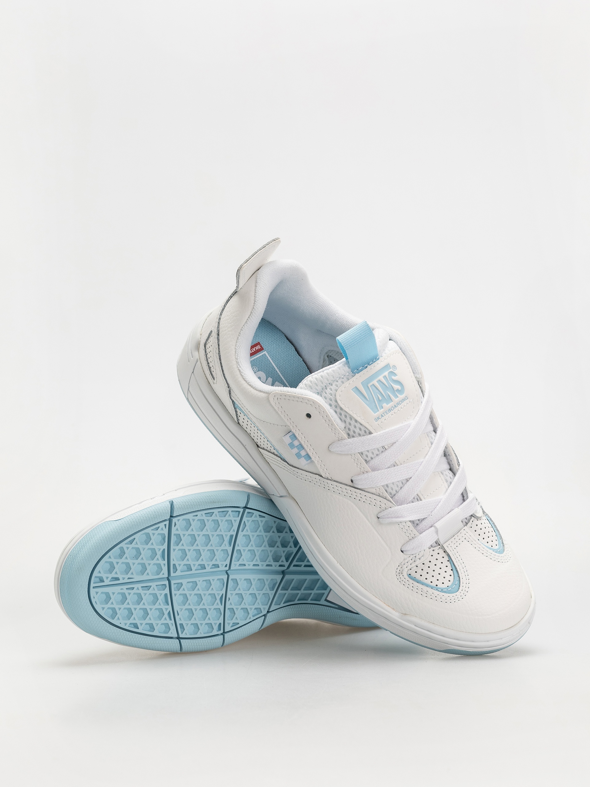 Pantofi Vans Skate Mixxa (white/baby blue)