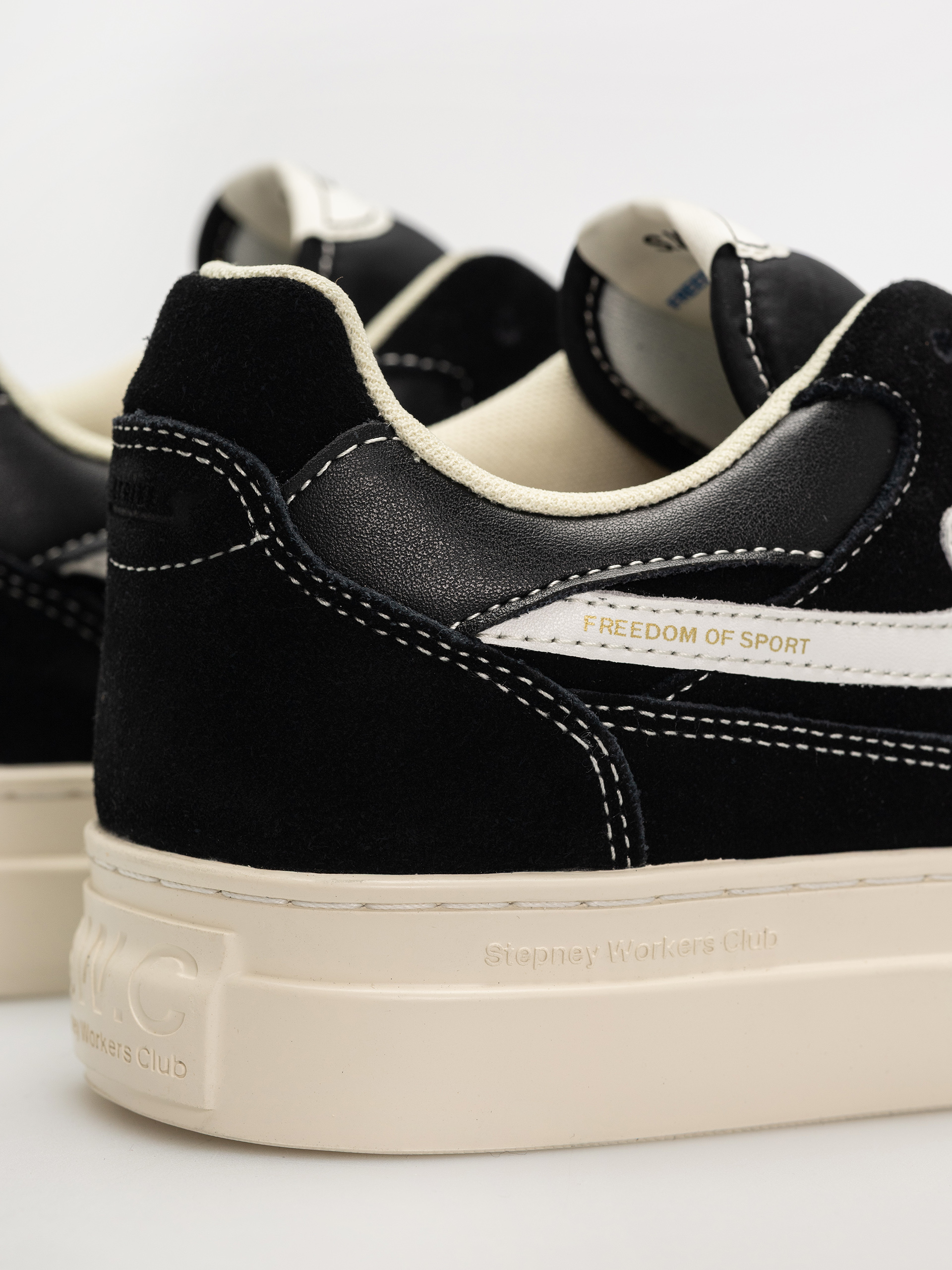 Pantofi Stepney Workers Club Pearl S-Strike (black white)