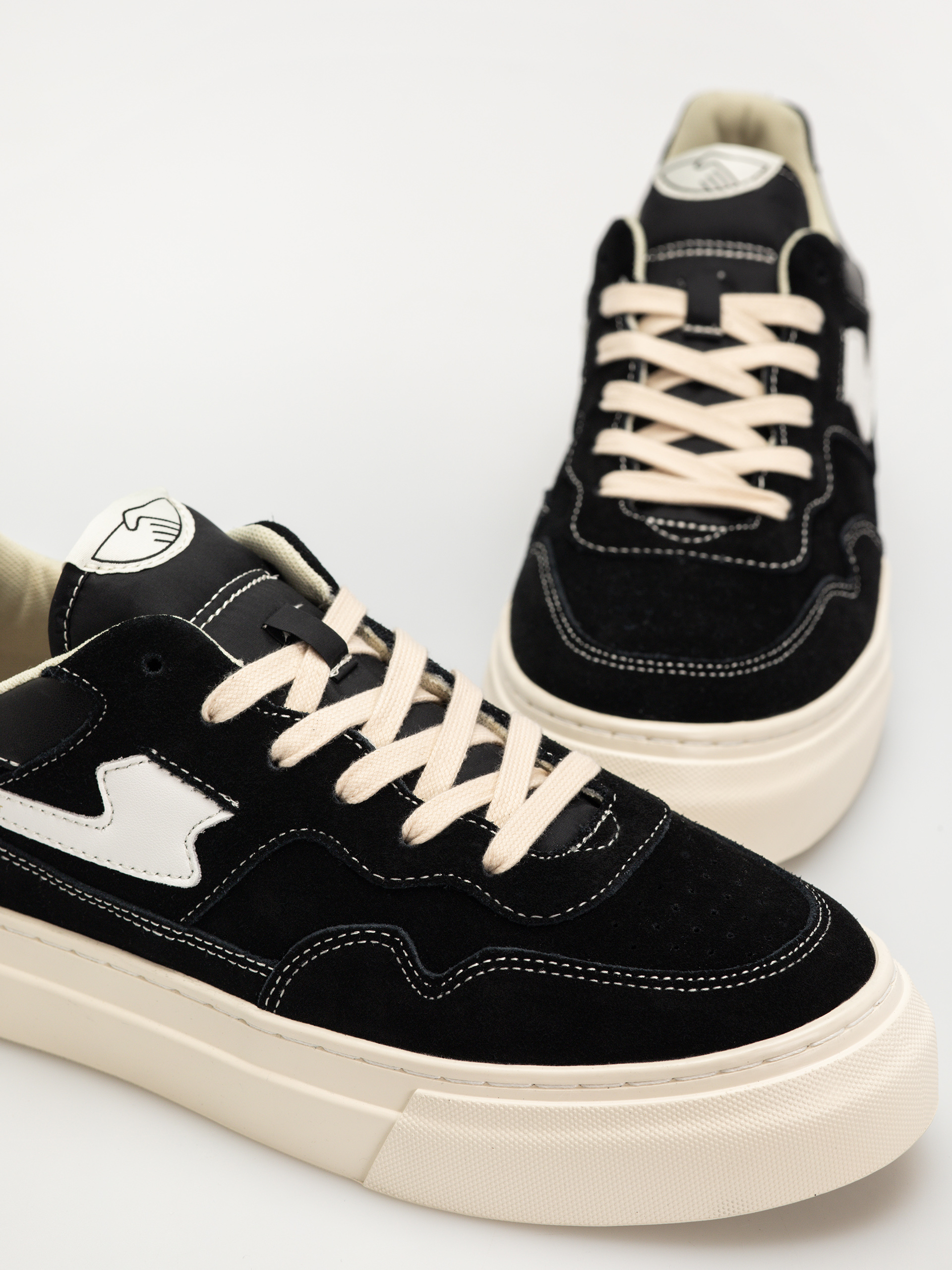 Pantofi Stepney Workers Club Pearl S-Strike (black white)