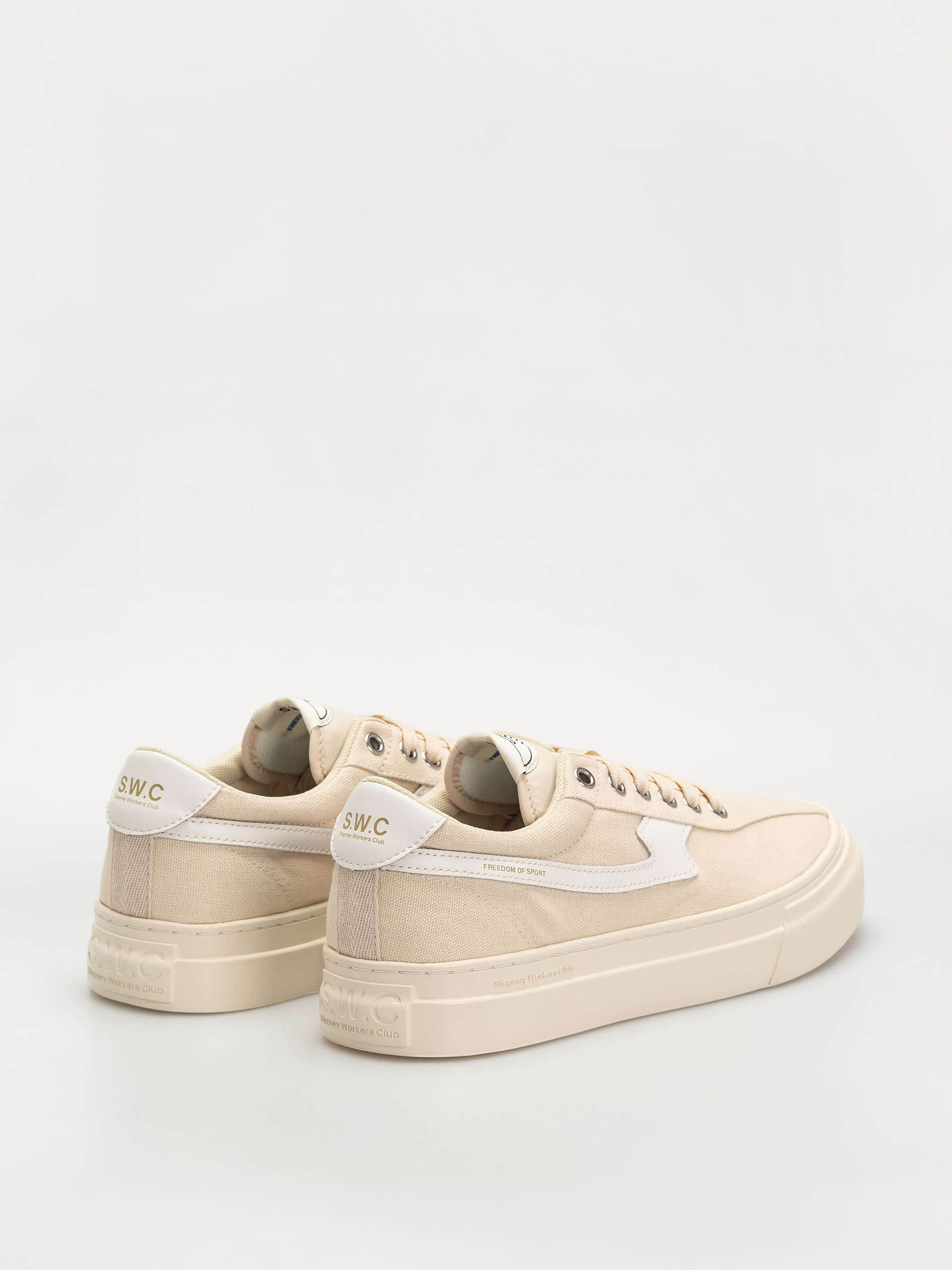 Pantofi Stepney Workers Club Dellow S-Strike Cup (ecru white)