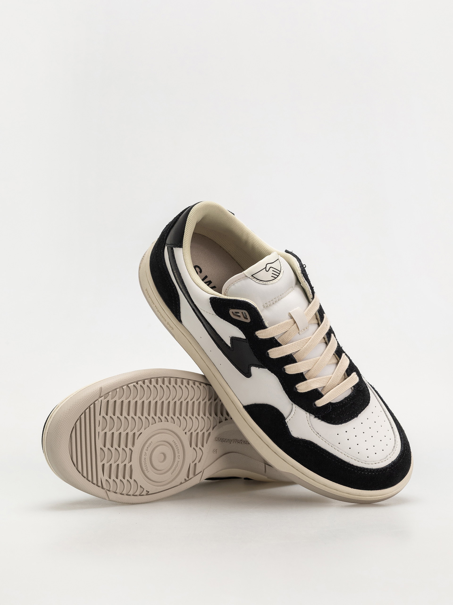 Pantofi Stepney Workers Club Pro Cup 01 S-Strike (black white)