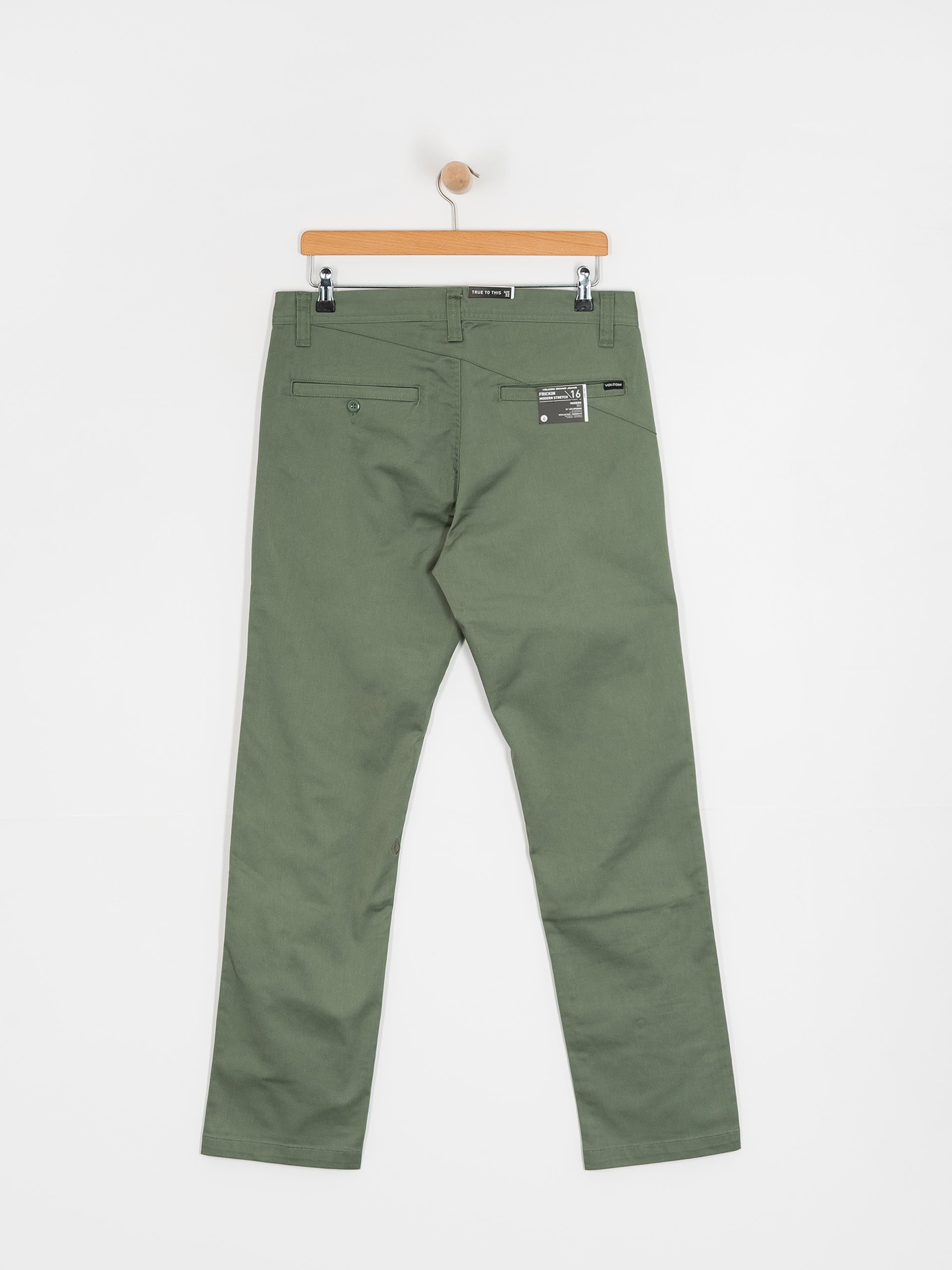 Pantaloni Volcom Frickin Modern Stret (light olive)