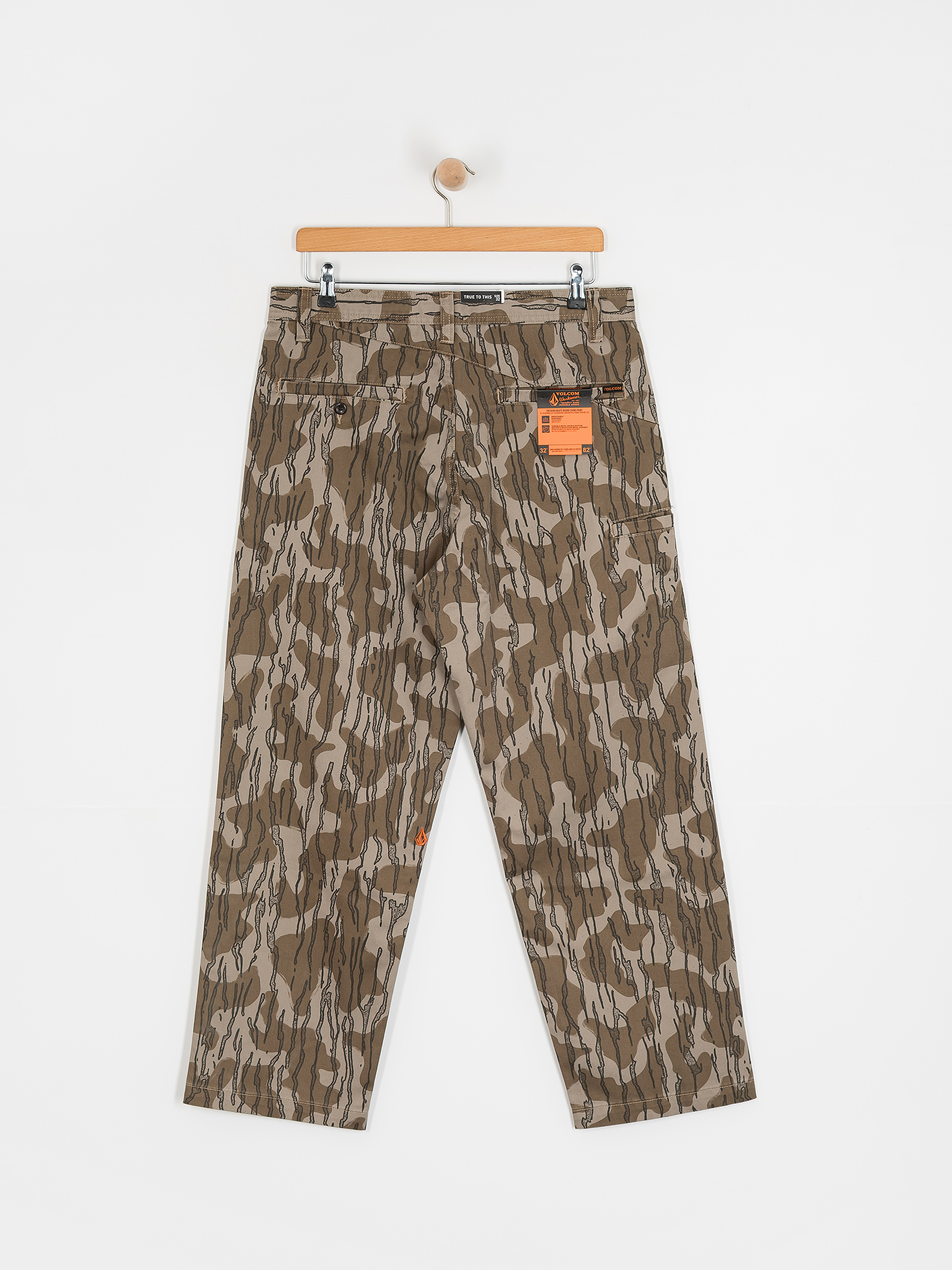 Pantaloni Volcom Frickin Skate Work Chino (brindle)